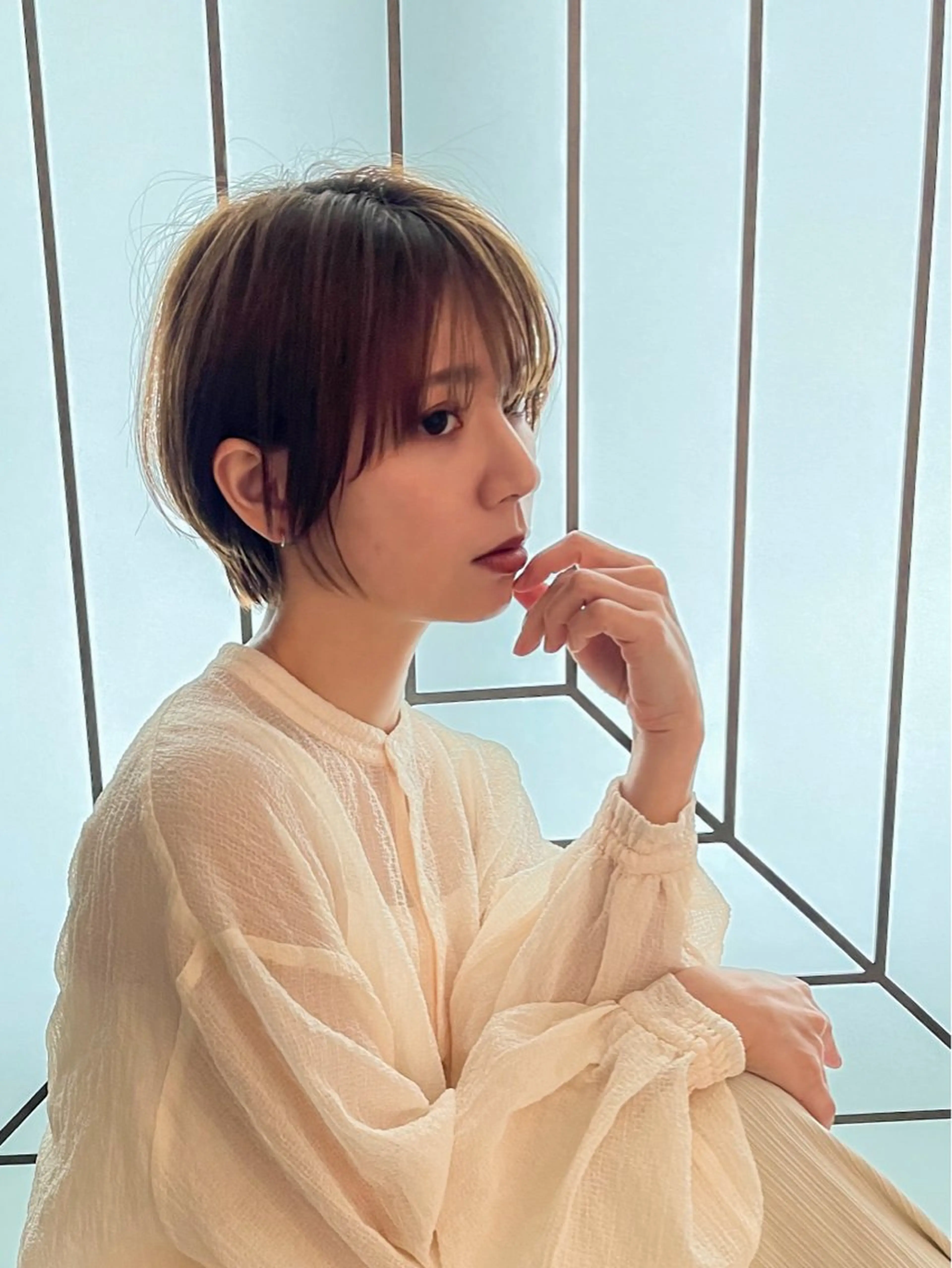 ショート りきまる けんとのヘアスタイル