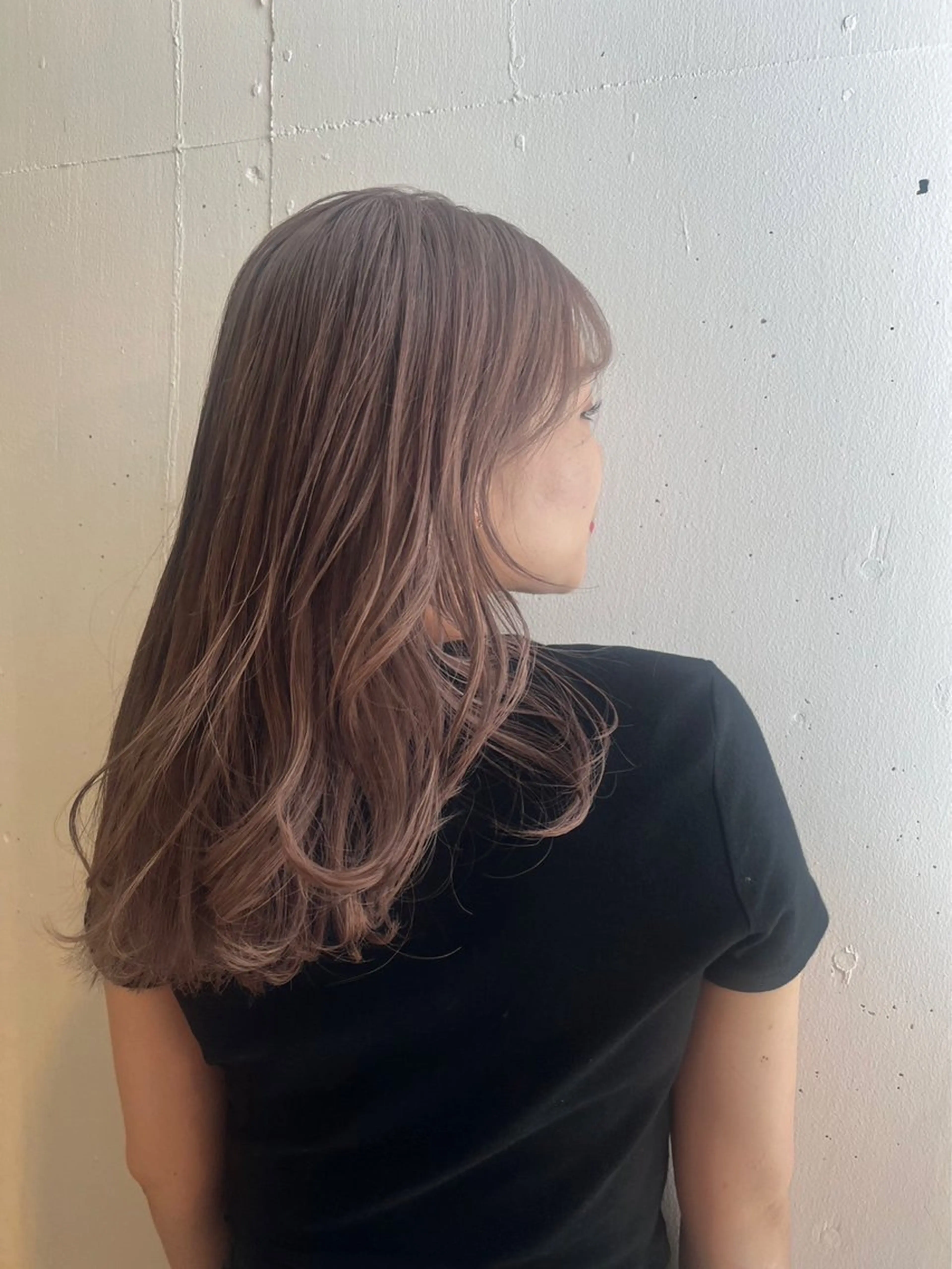 ロング ヘアカラー 新宿/髪質改善 /透け感/Sotaのヘアスタイル