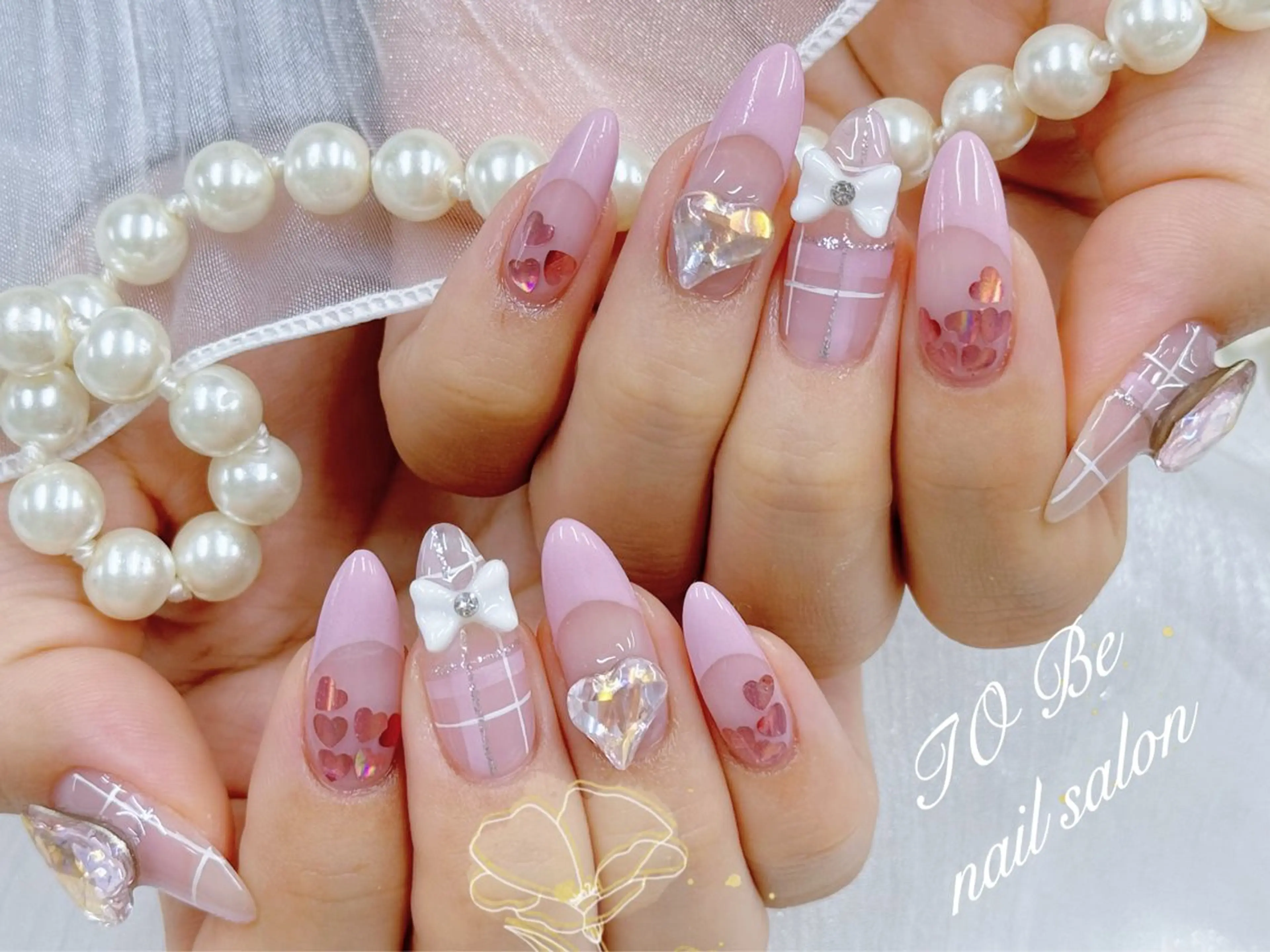ネイル ハンドネイル Nail Salon To Be珈月のネイルデザイン
