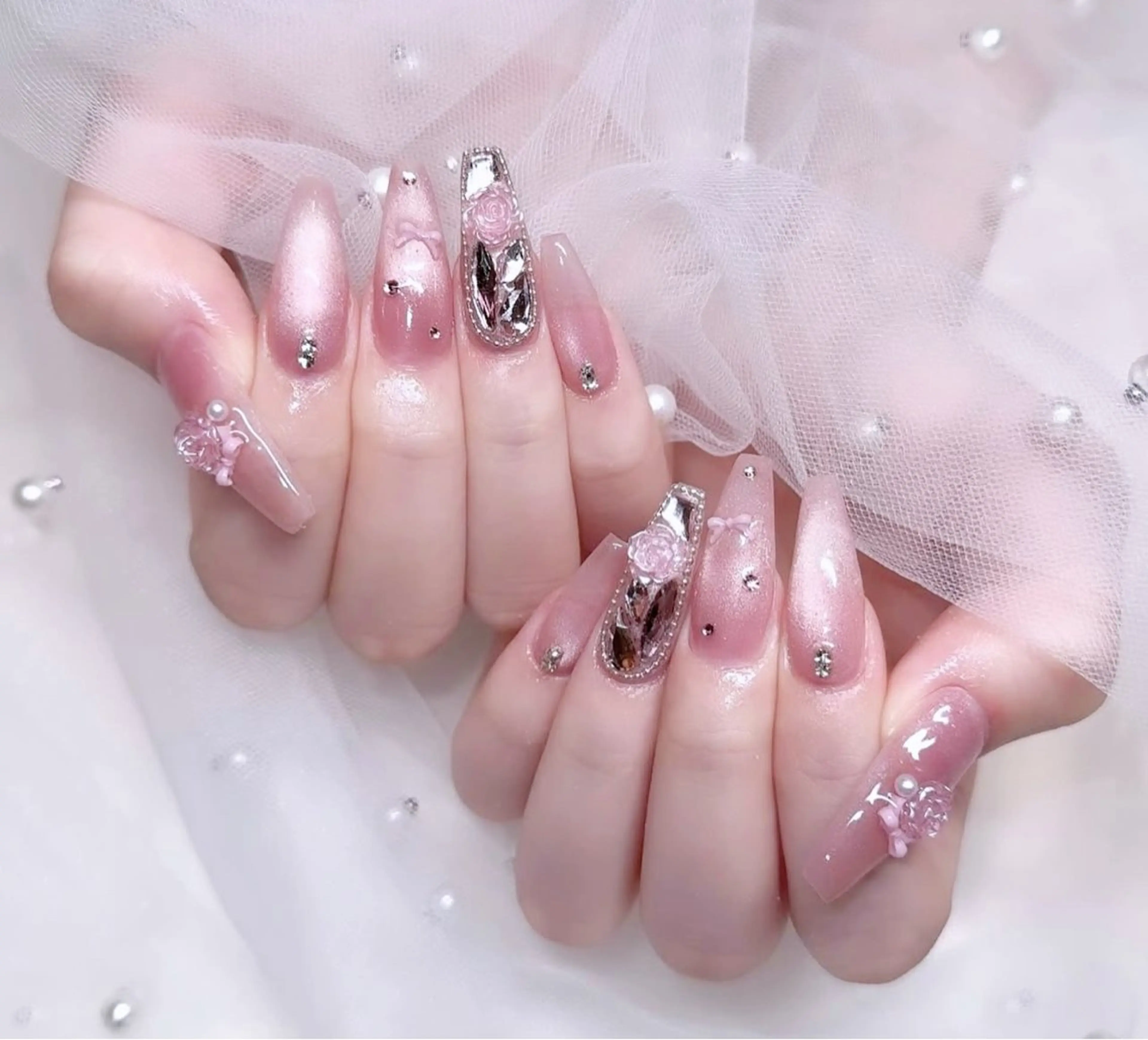 ネイル ハンドネイル ╹◡╹Mimoミモ Eye&Nailのマツエク・マツパデザイン