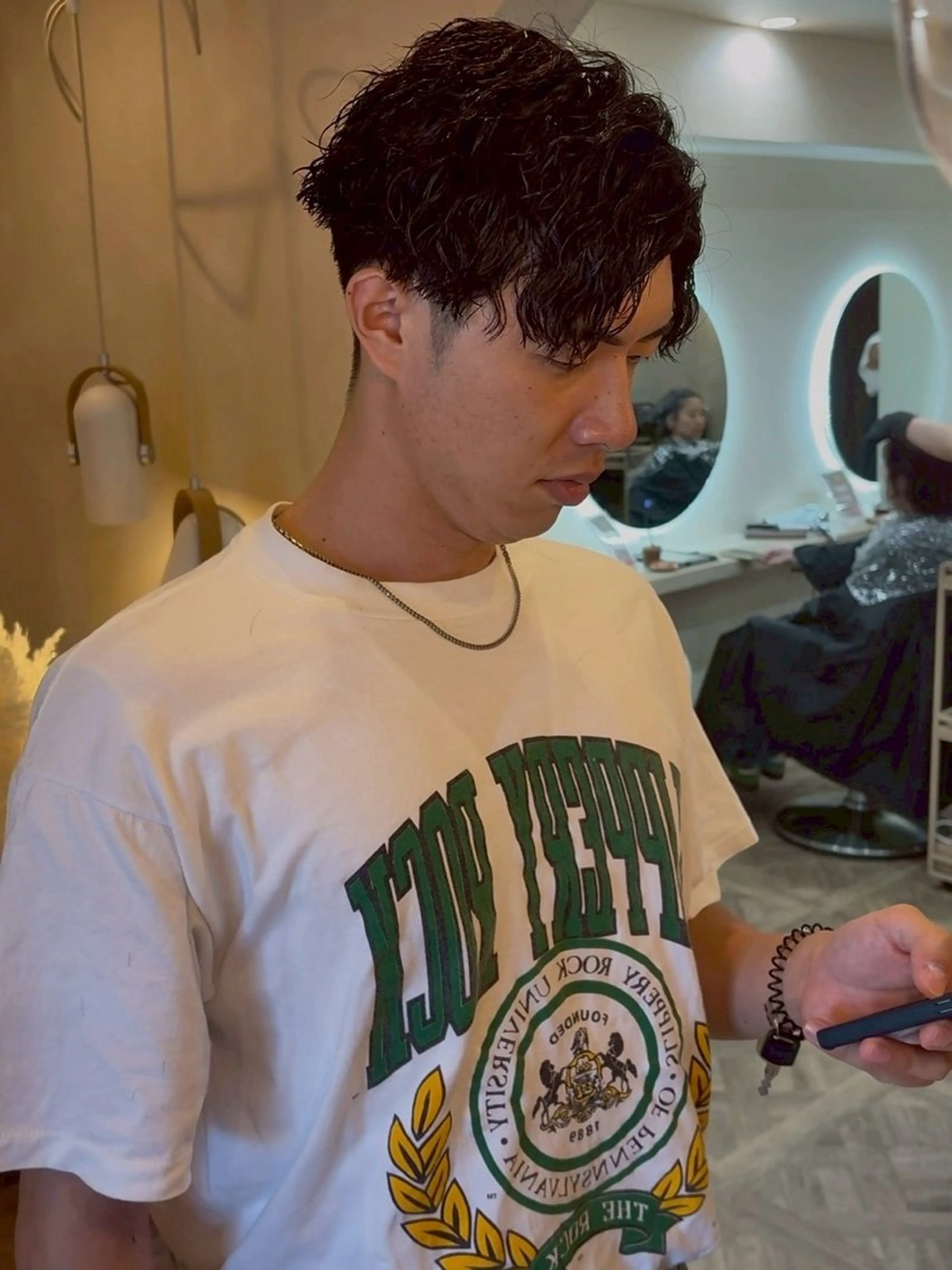 パーマ メンズ カット パーマ メンズパーマ/長岡 坂口祥貴/店長のヘアスタイル