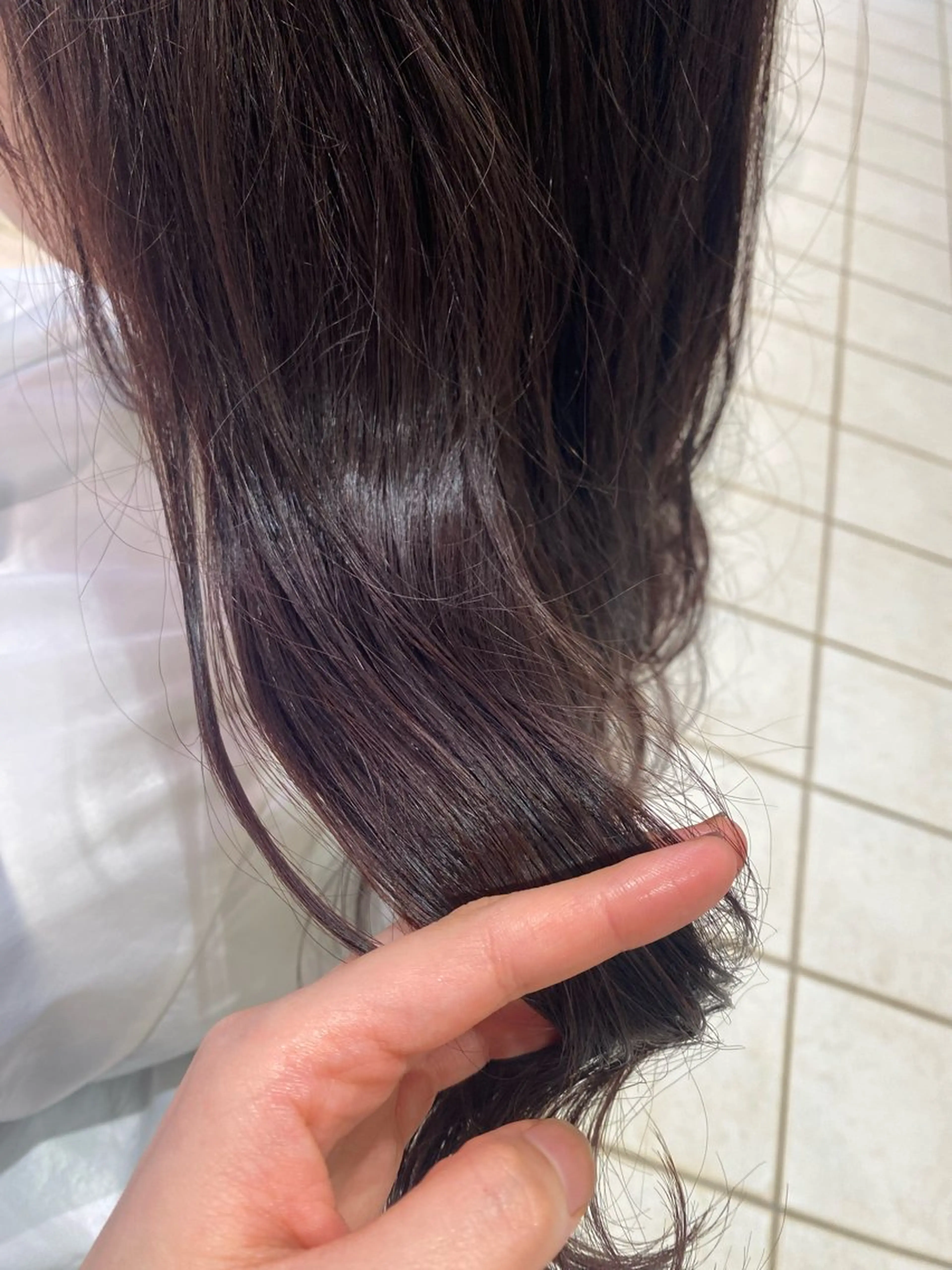 ミディアム トリートメント serio miai 石原麻尋のヘアスタイル