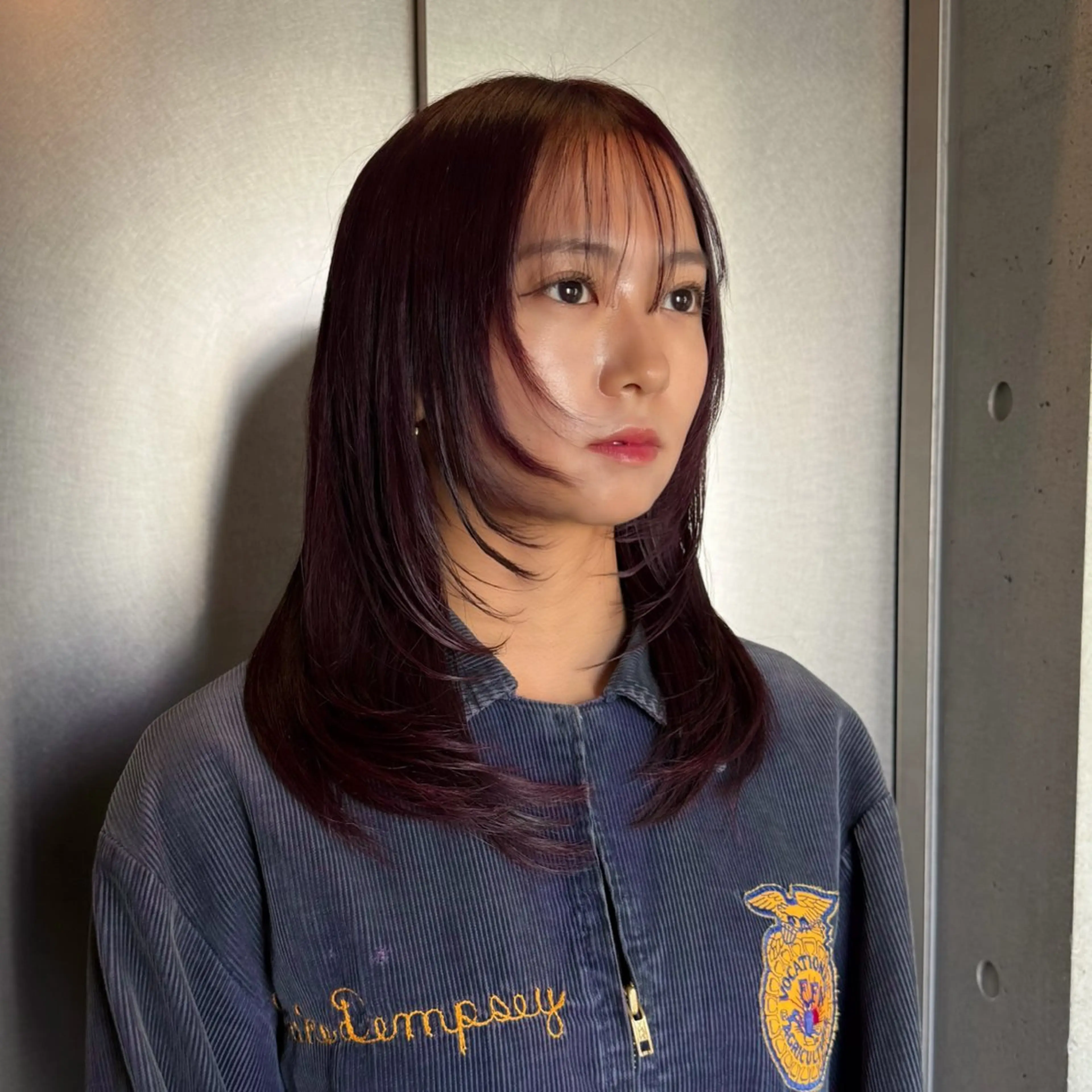 カラー ブリーチ ダブルカラー ブリーチなしカラー カット ヘアカラー トリートメント 透明感/血色カラー/ 似合せレイヤー/ゆいのヘアスタイル