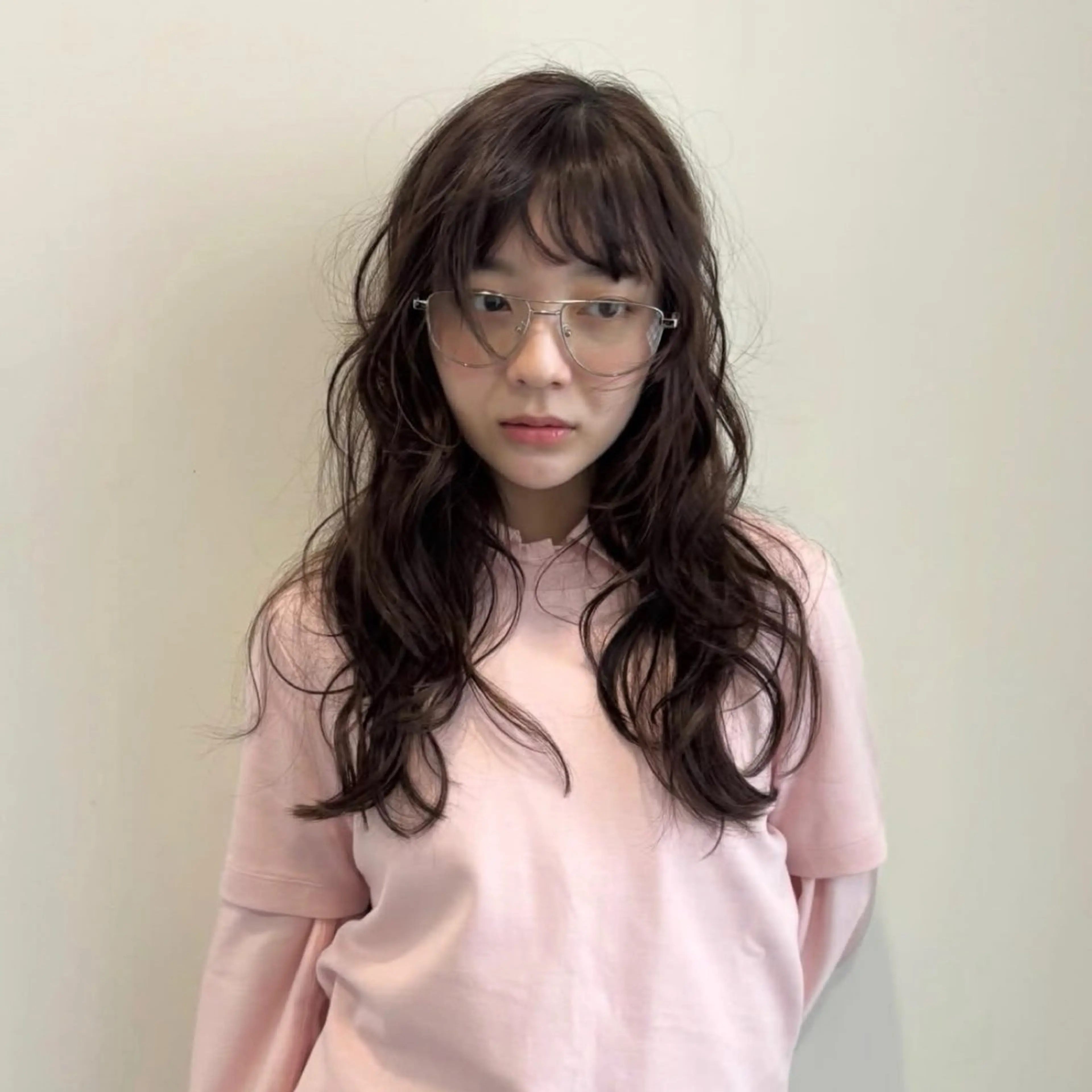 カット ヘアカラー 髪質改善/レイヤー/ 大阪/ヨシノヒメカのヘアスタイル