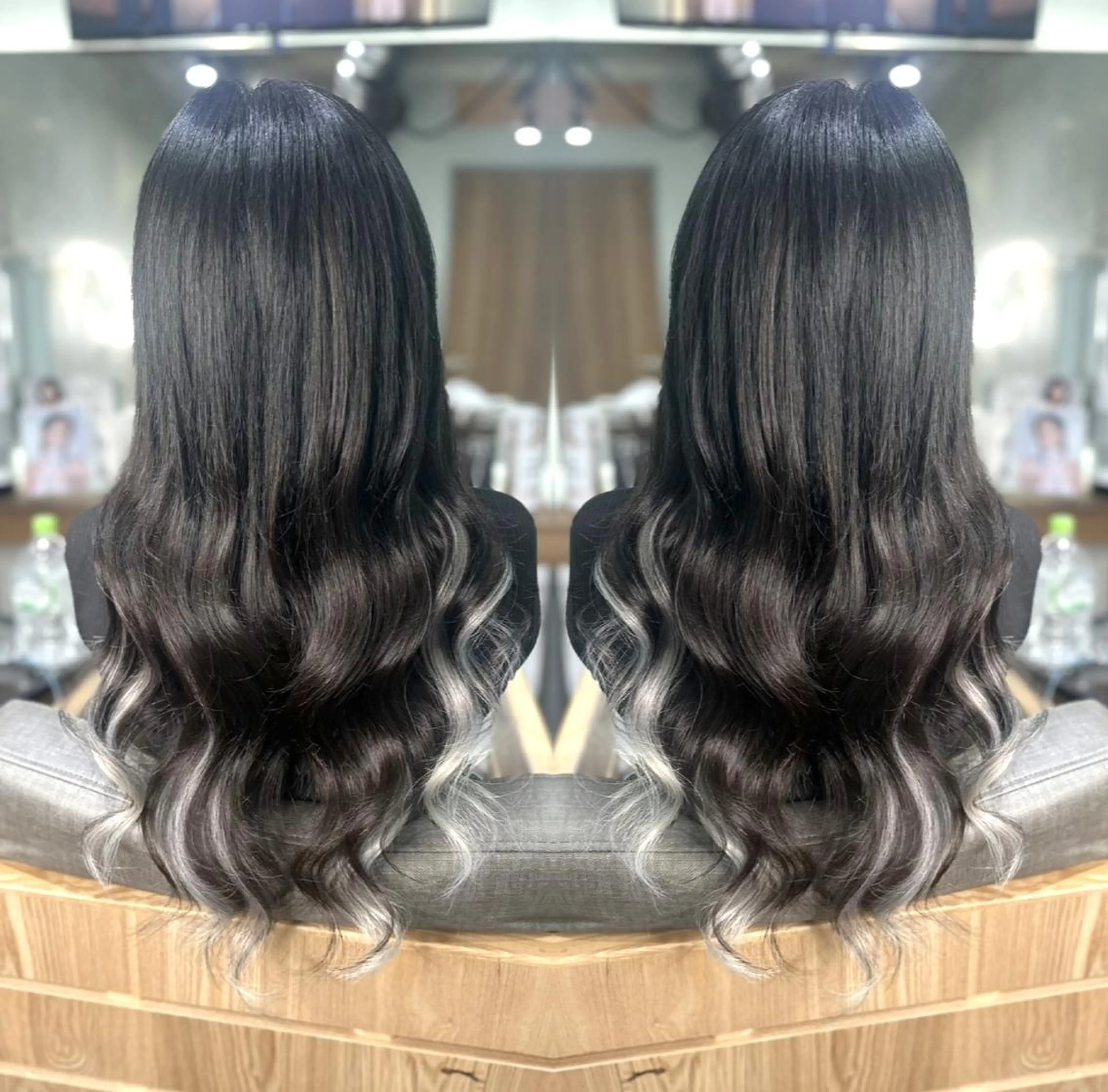 ロング カラー 韓国ヘアならお任せ♡ 馴染ませ達人👸yuのヘアスタイル