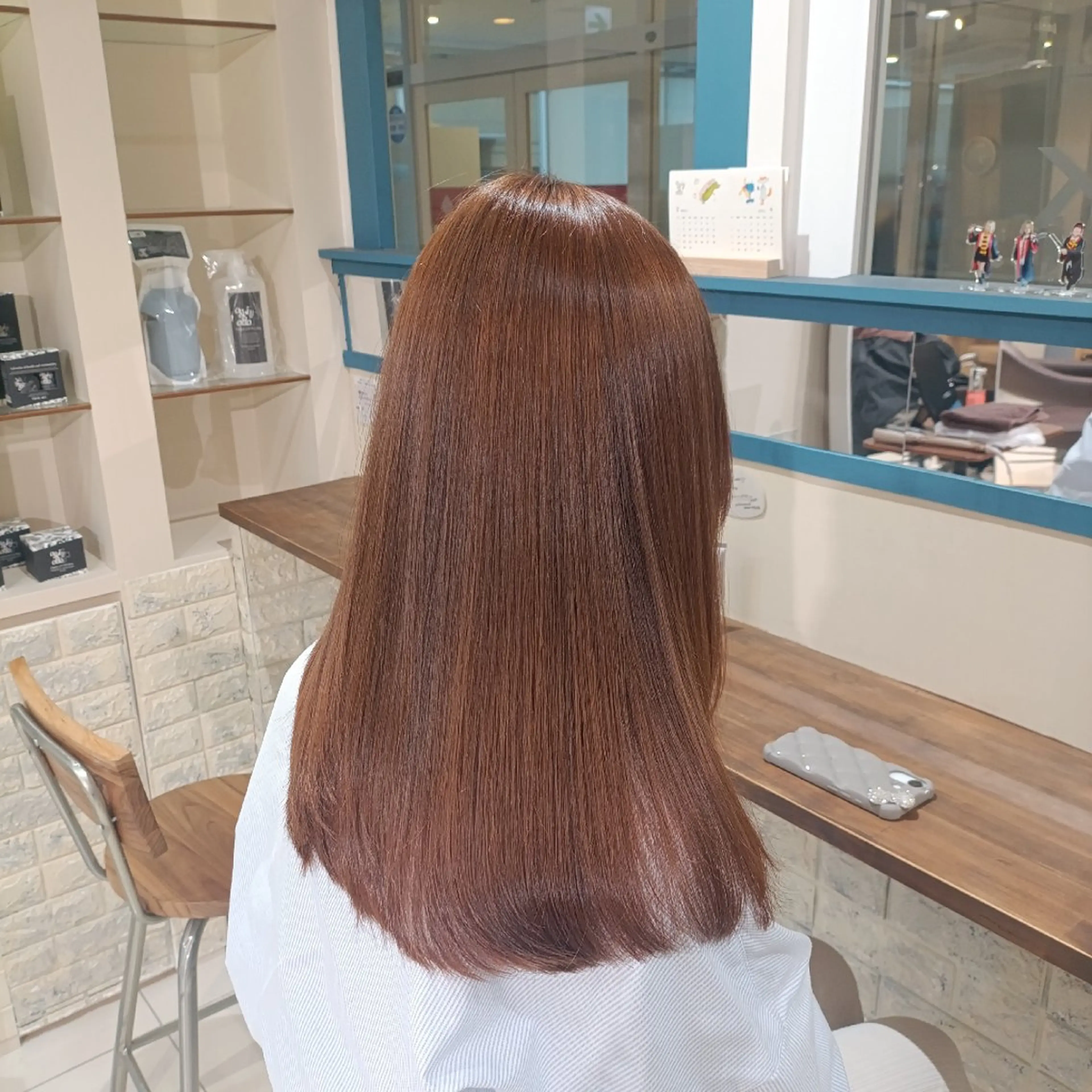 ロング ヘアカラー きっか海老名 カラーモデル募集中！のヘアスタイル