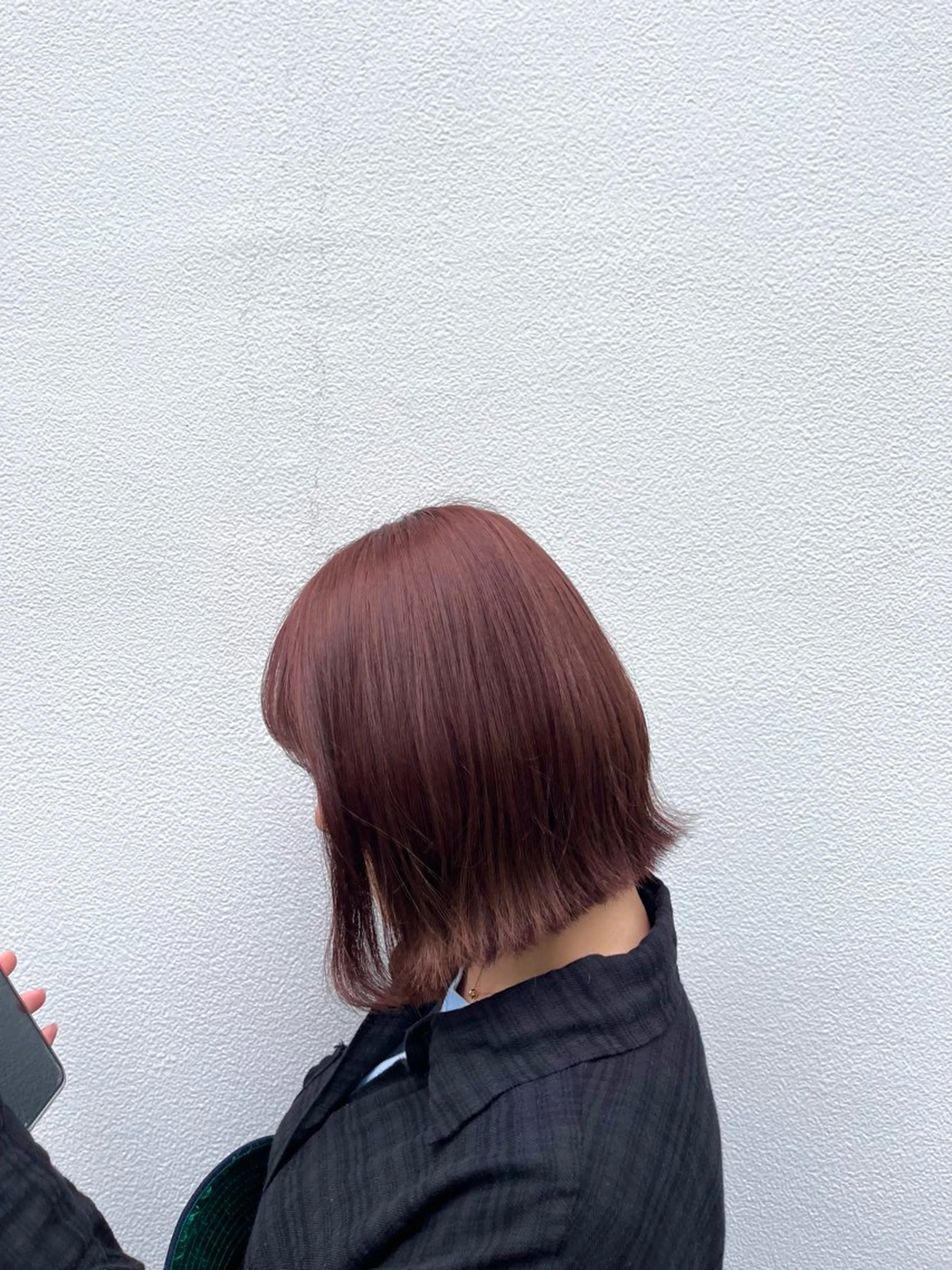 カラー ブラウンカラー ラベンダーカラー 縮毛矯正／艶カラー アオキタイキのヘアスタイル