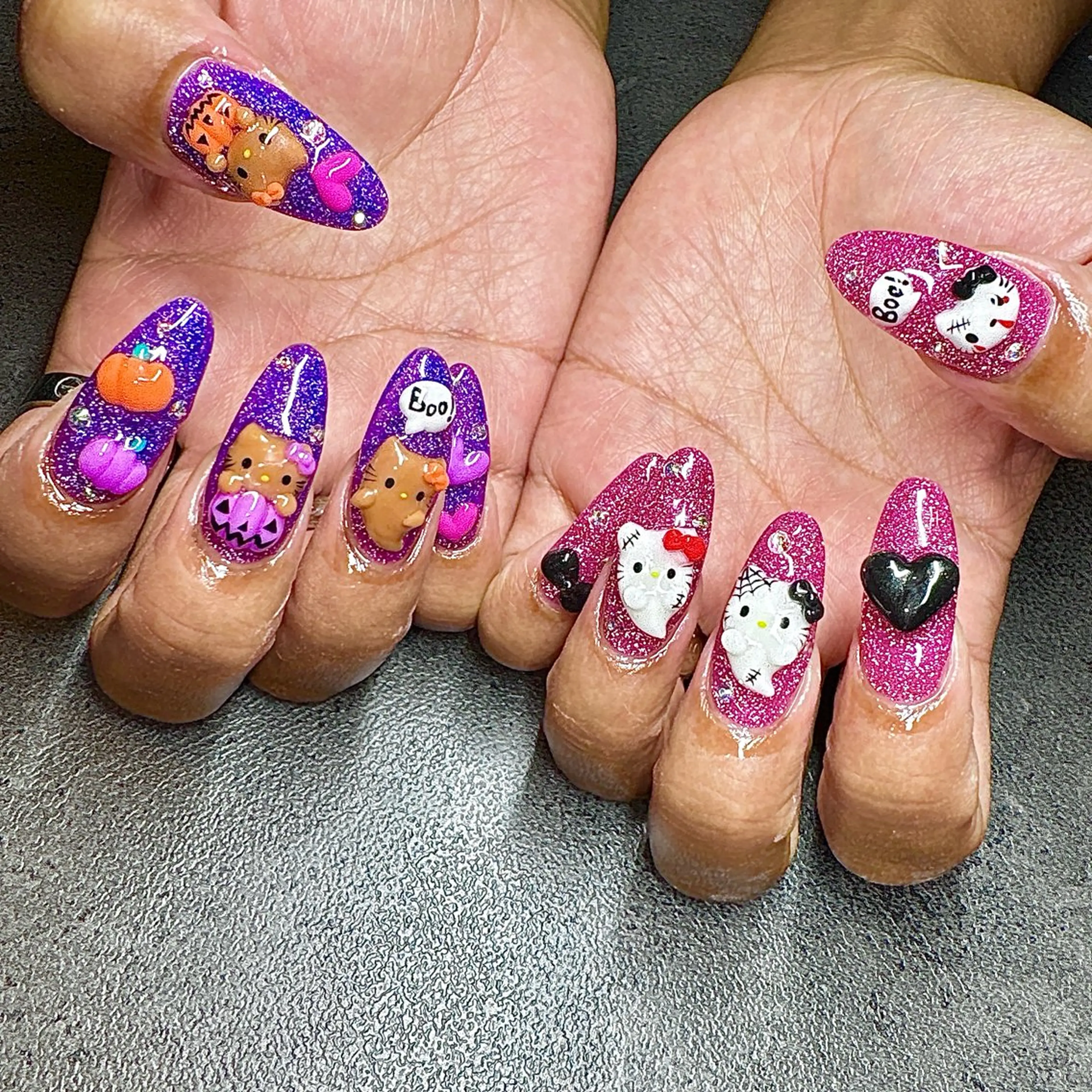 ネイル スカルプネイル しば まなみのネイルデザイン