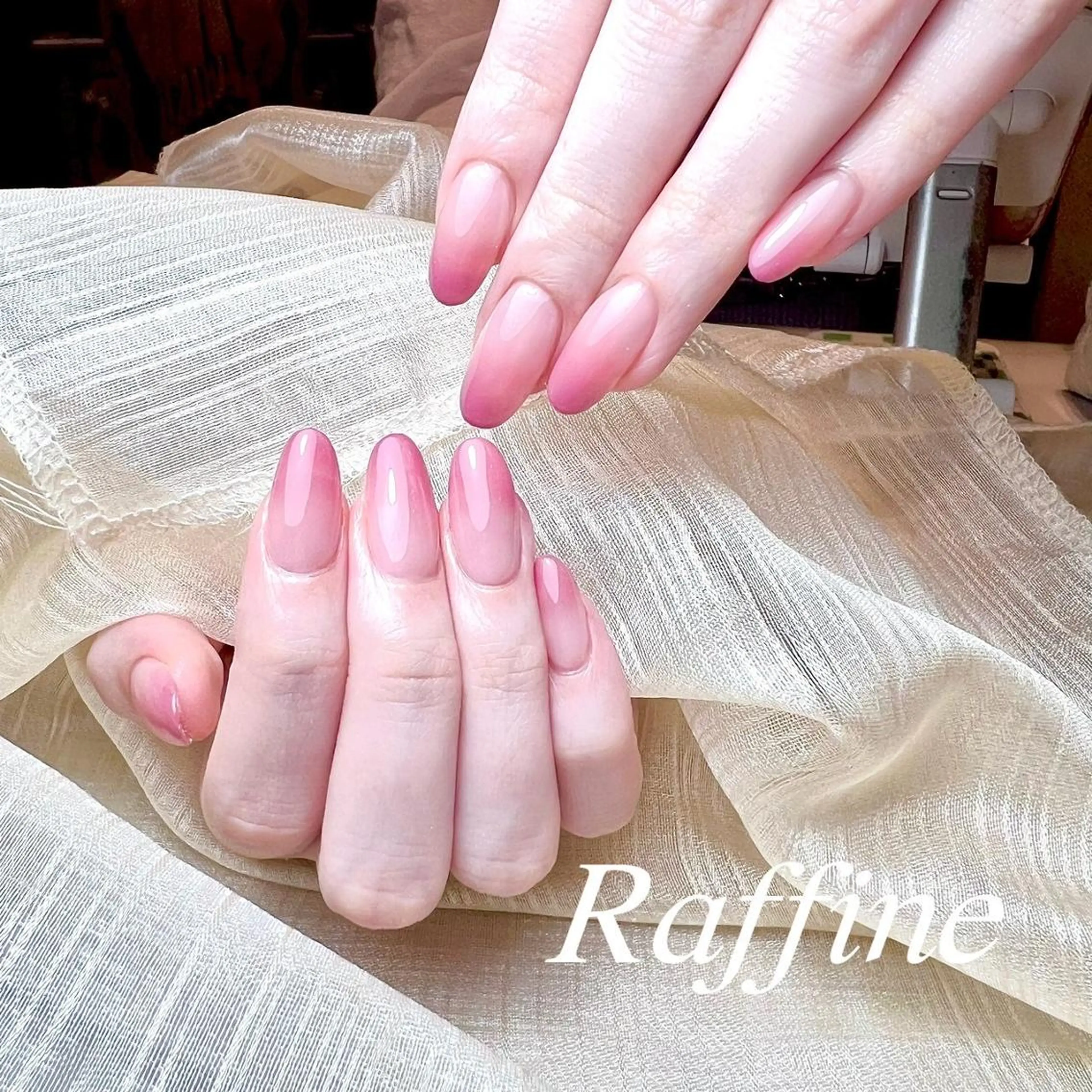 ネイル RAFFINE haru🦋🩵のネイルデザイン