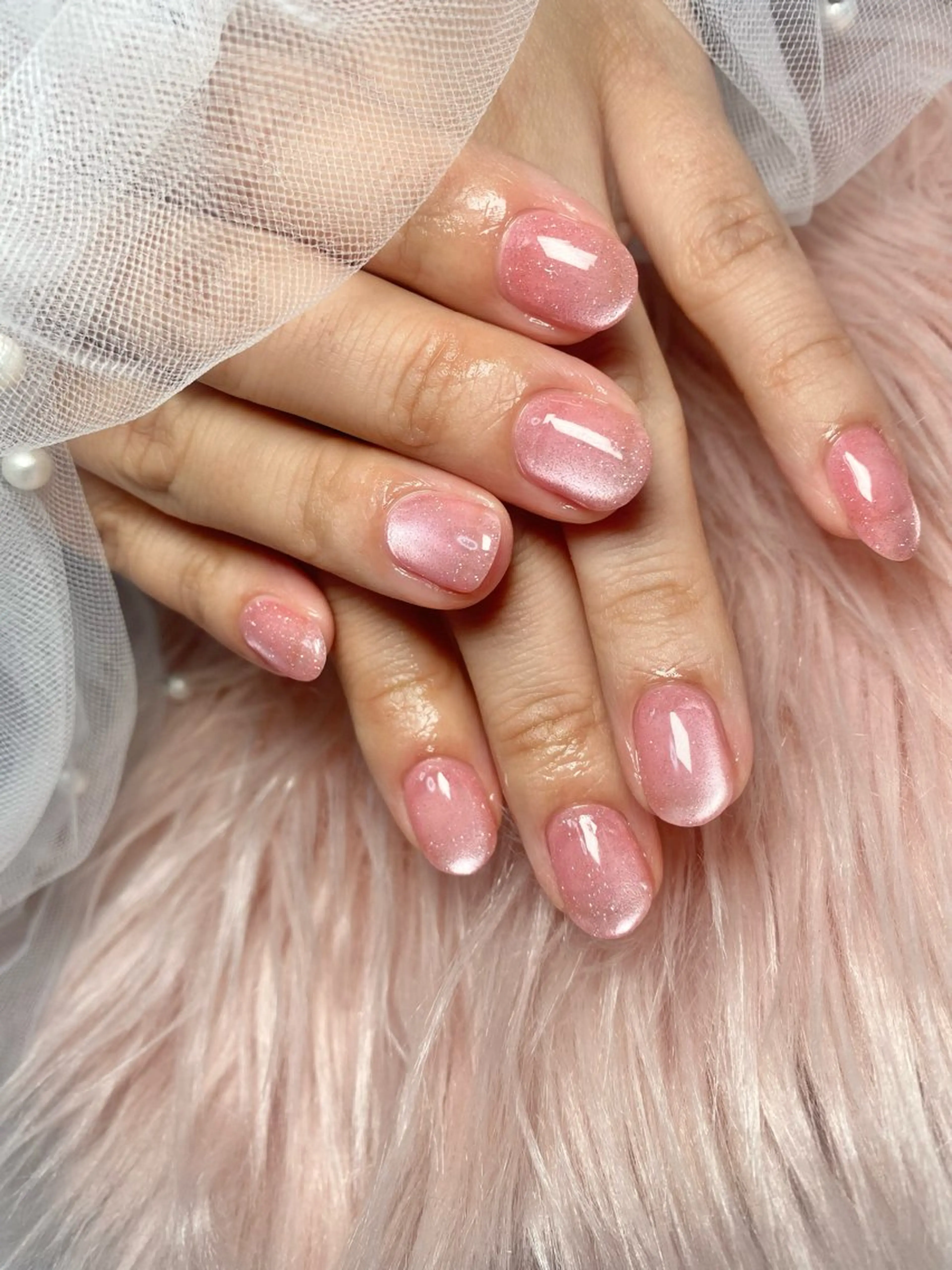 【当店付け替えオフ無料】マグネットネイル・ミラーネイルの写真