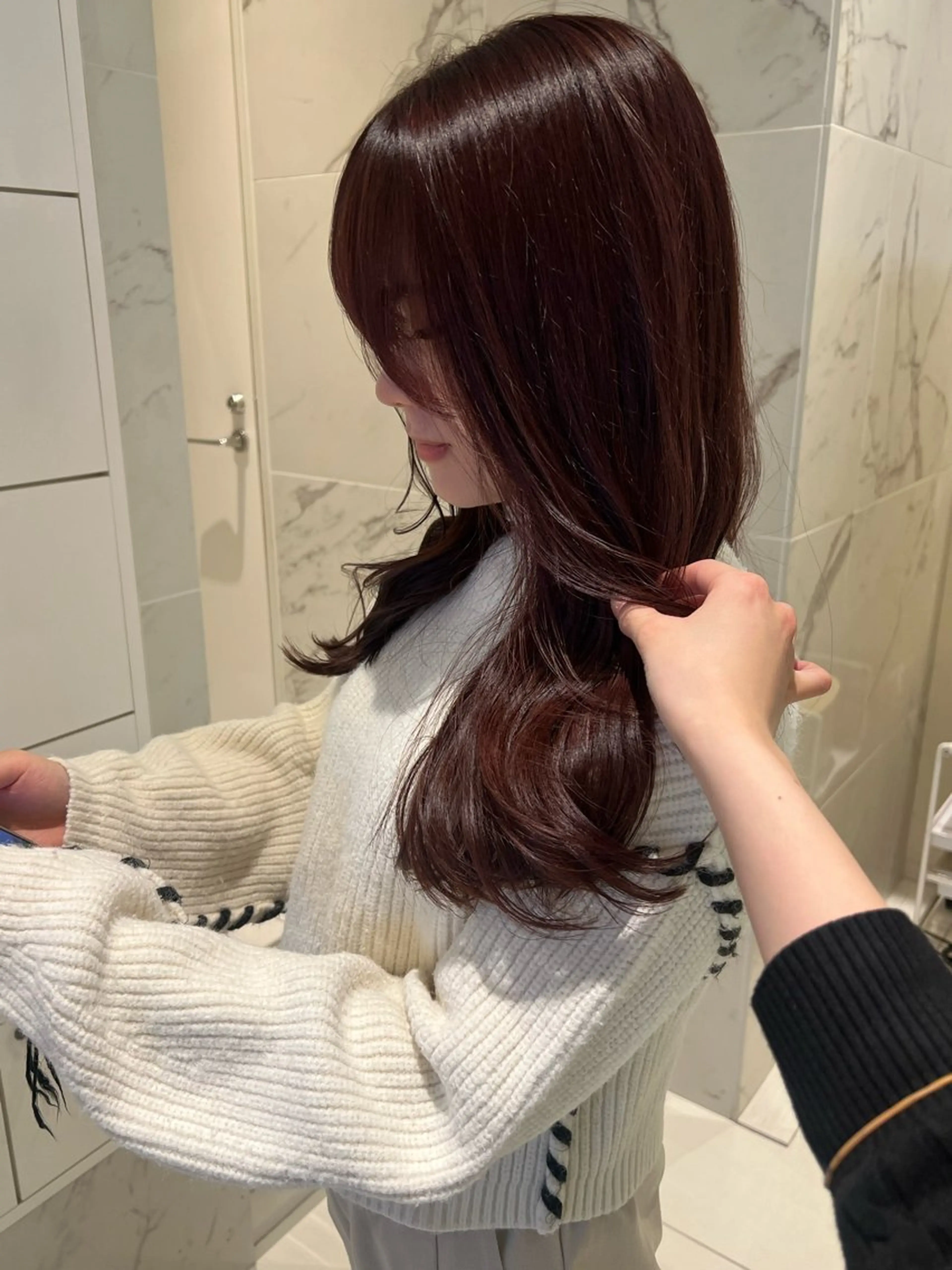 カラー 似合わせカット/ カホのヘアスタイル