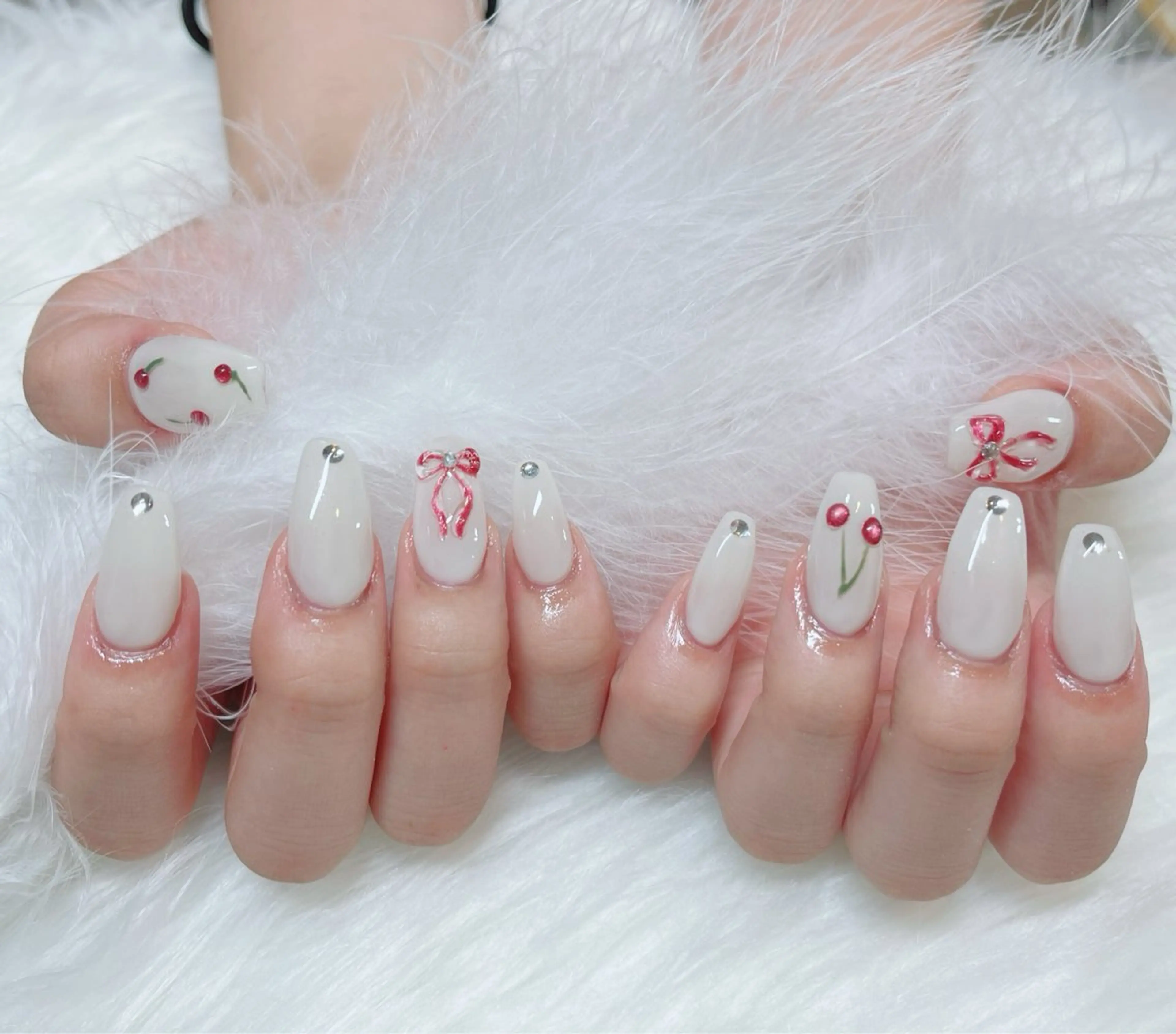 ネイル アートネイル 持ち込み ハンドネイル Floria nail salonのネイルデザイン