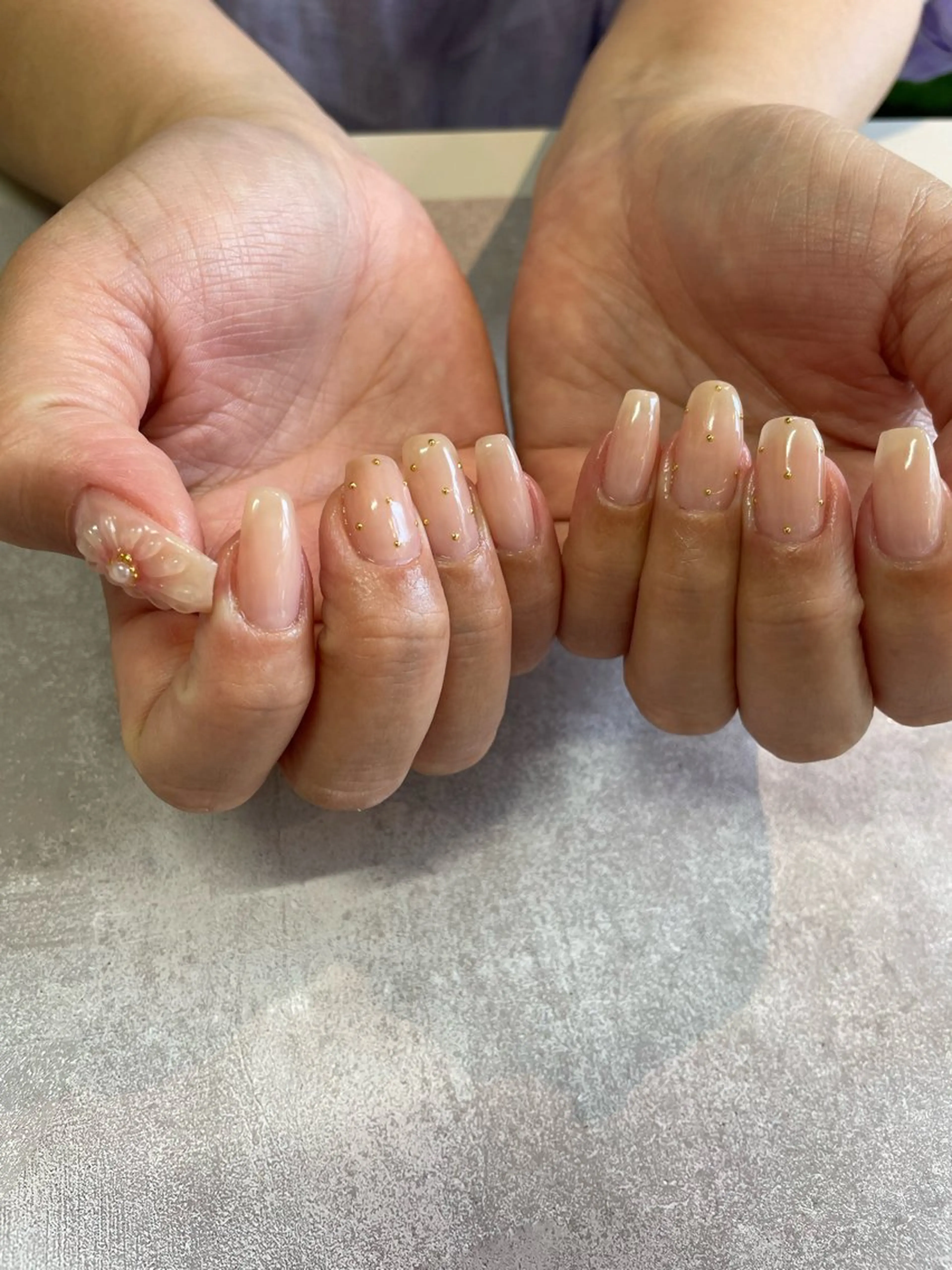 ネイル フラワーネイル ぷっくりネイル favo Yukaのネイルデザイン