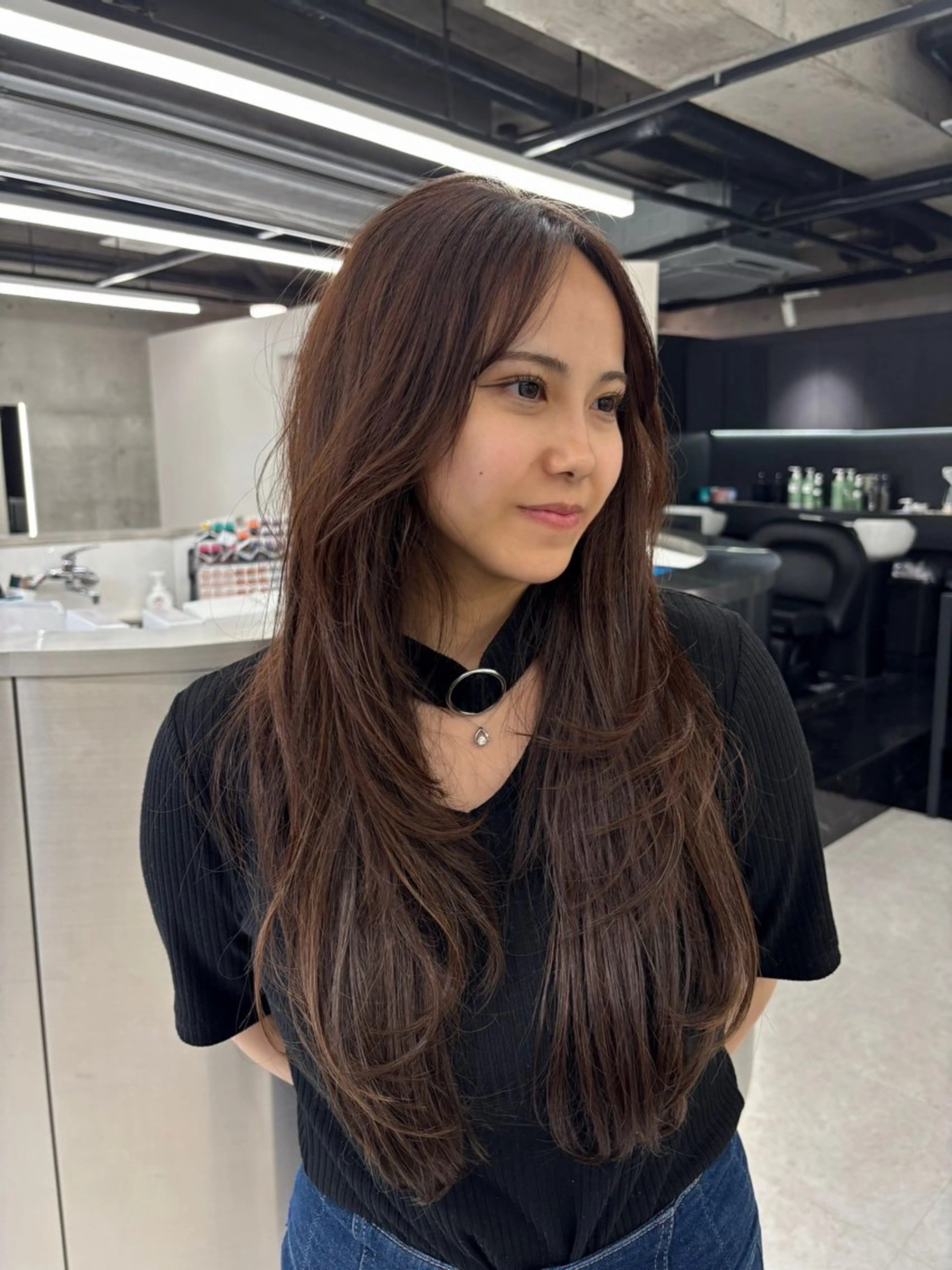 ロング カラー yamamoto yutaroのヘアスタイル