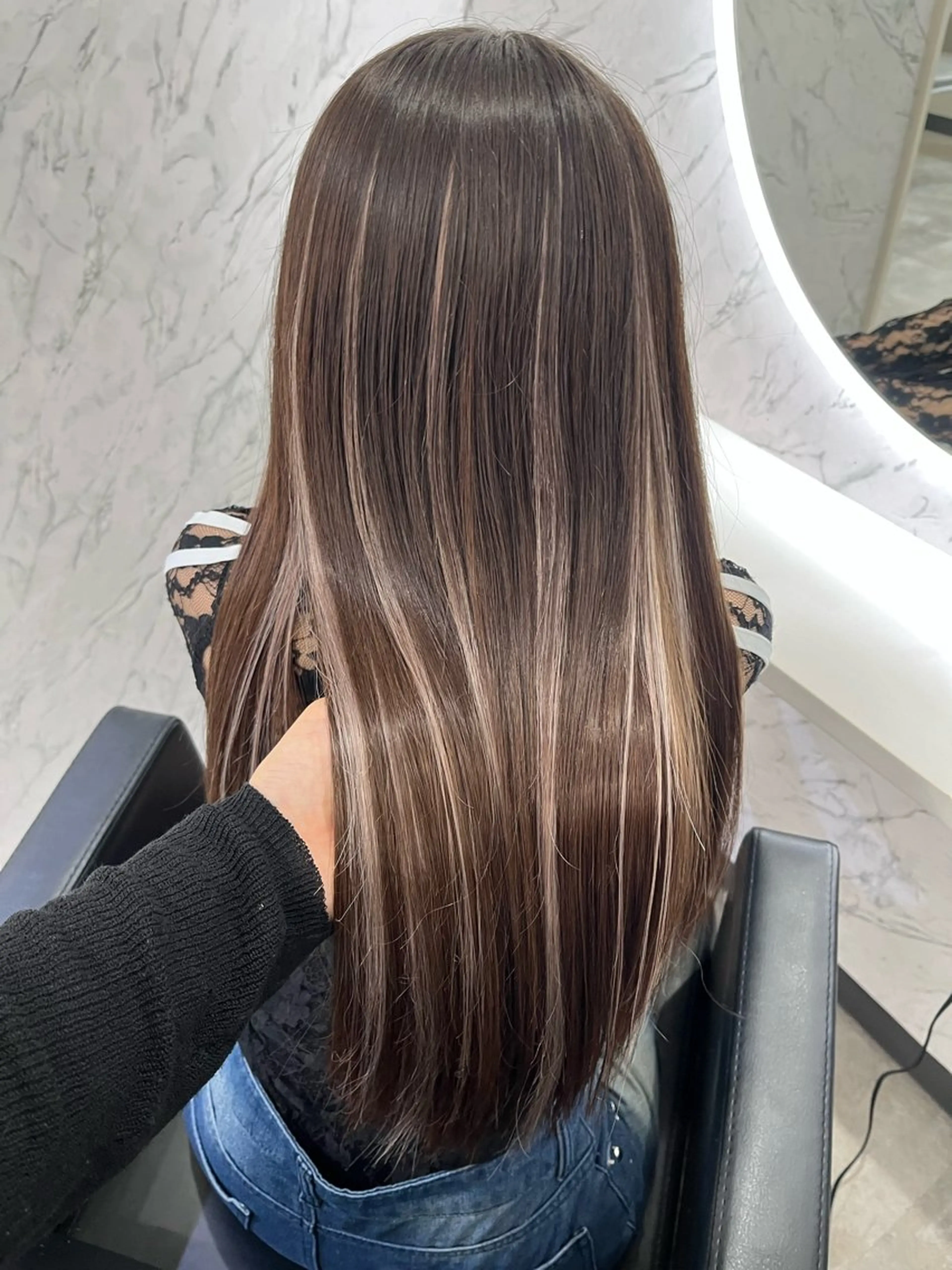 ロング 🐈‍⬛ララモアナ yuri🐈‍⬛のヘアスタイル