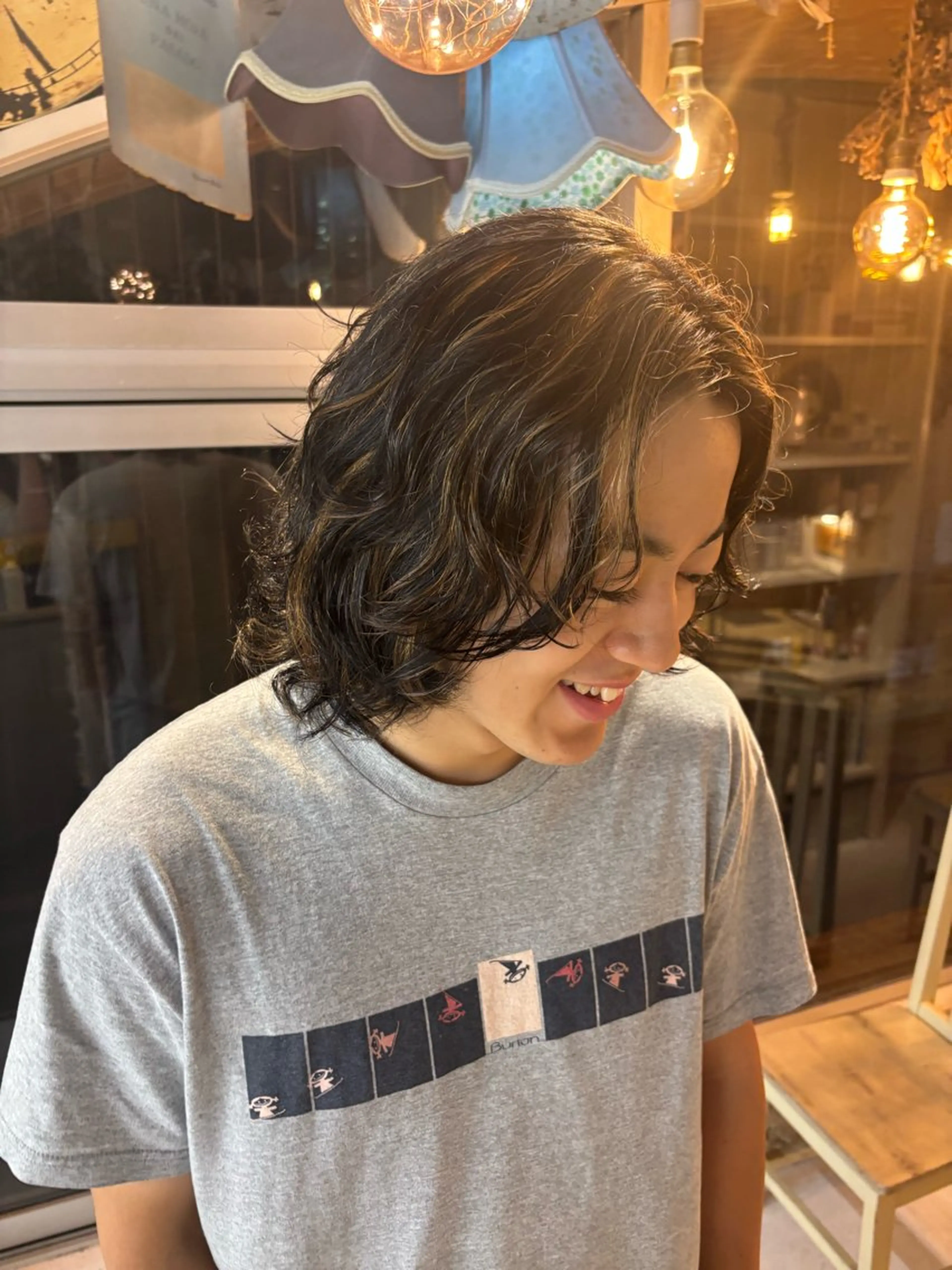 カラー ハイライトカラー メンズカット/ヘア セット🎀Ami🎀のヘアスタイル