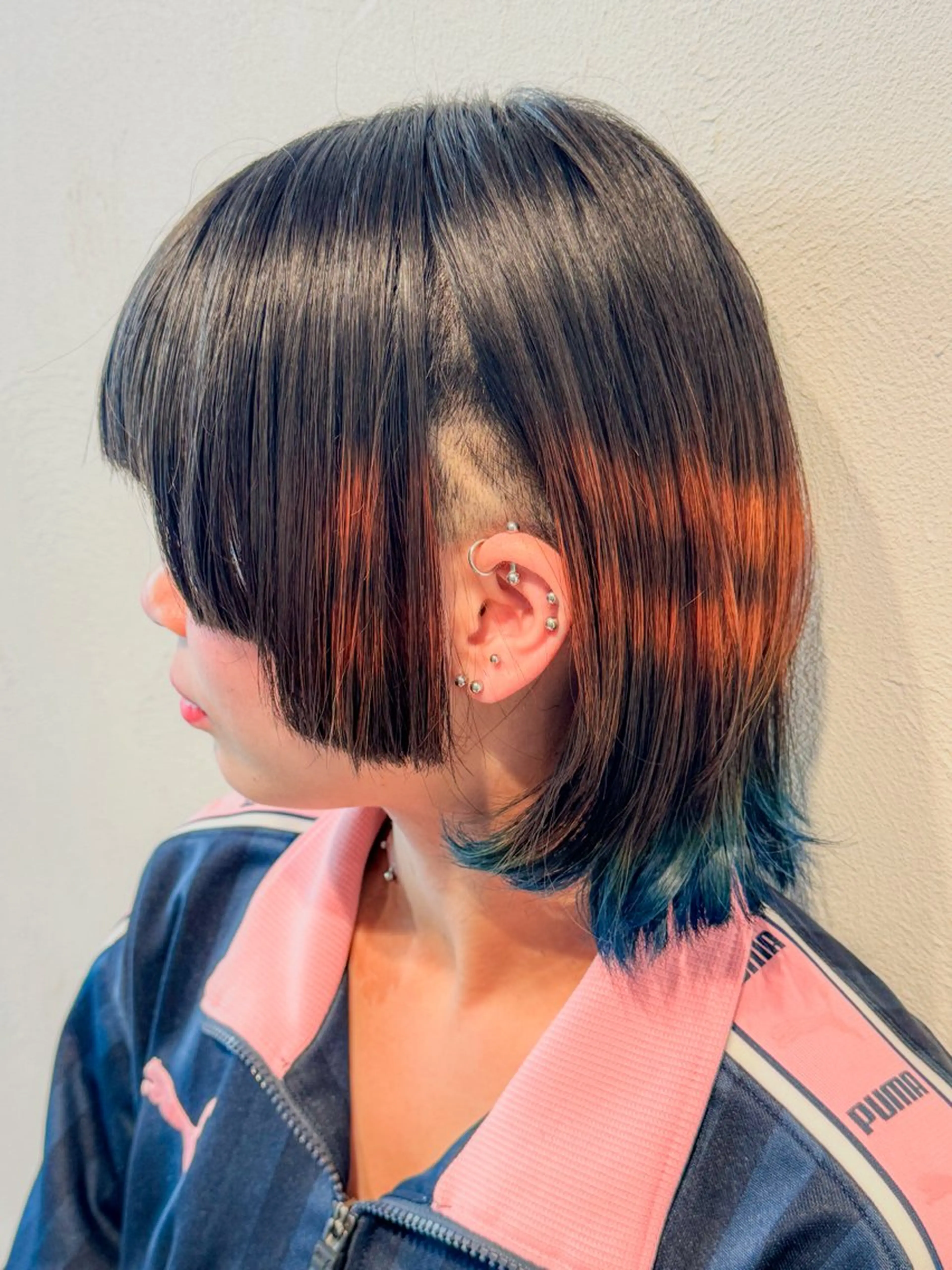 カラー 派手髪デザイン なかむらるか🐬💞のヘアスタイル