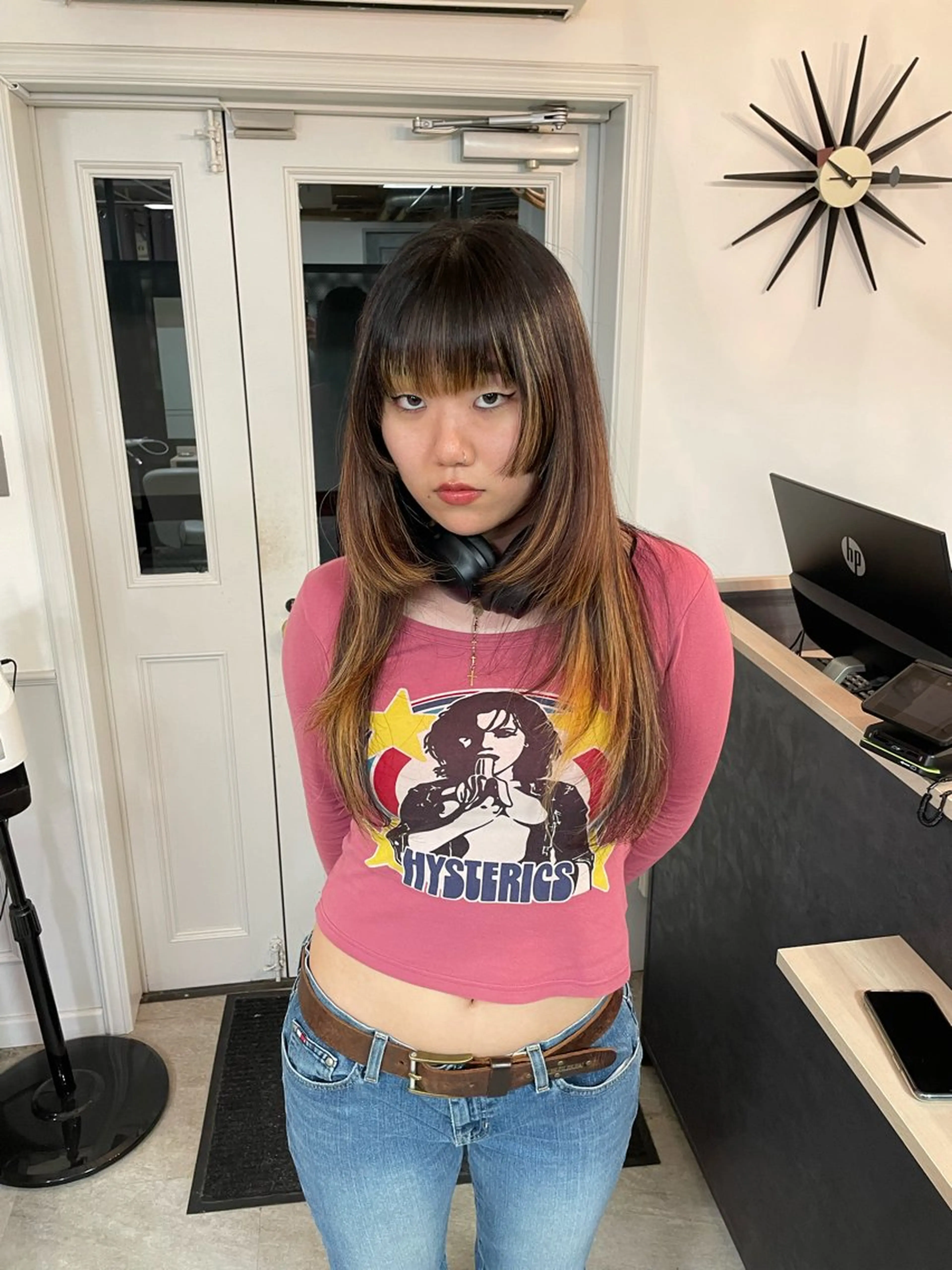 ロング 姫カット girly/ヘア メイクMitsukiのヘアスタイル