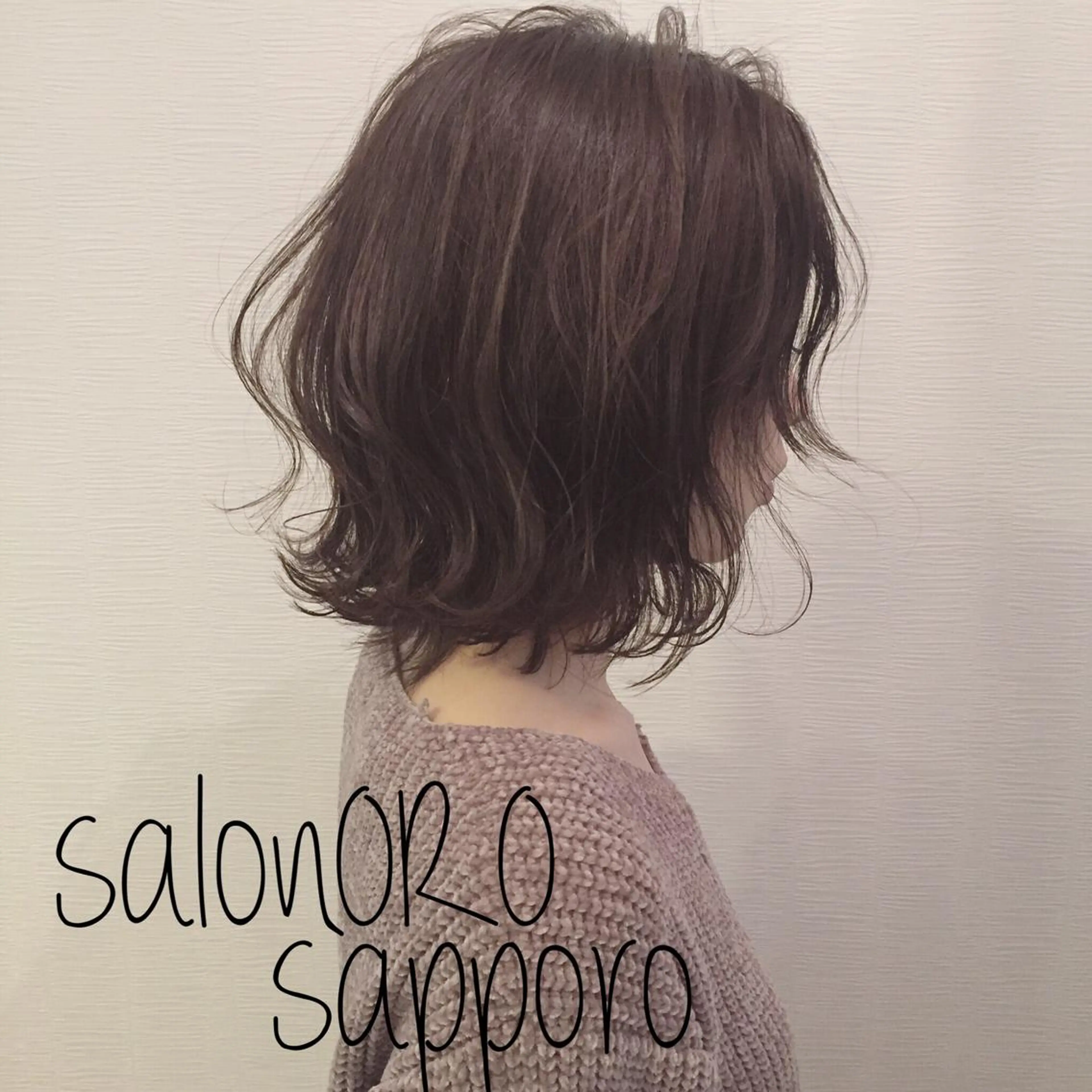 ミディアム カラー ブリーチ グレージュ ブリーチなしカラー オリーブグレージュ オリーブグレー カット ヘアカラー トリートメント 池田 真由美のヘアスタイル