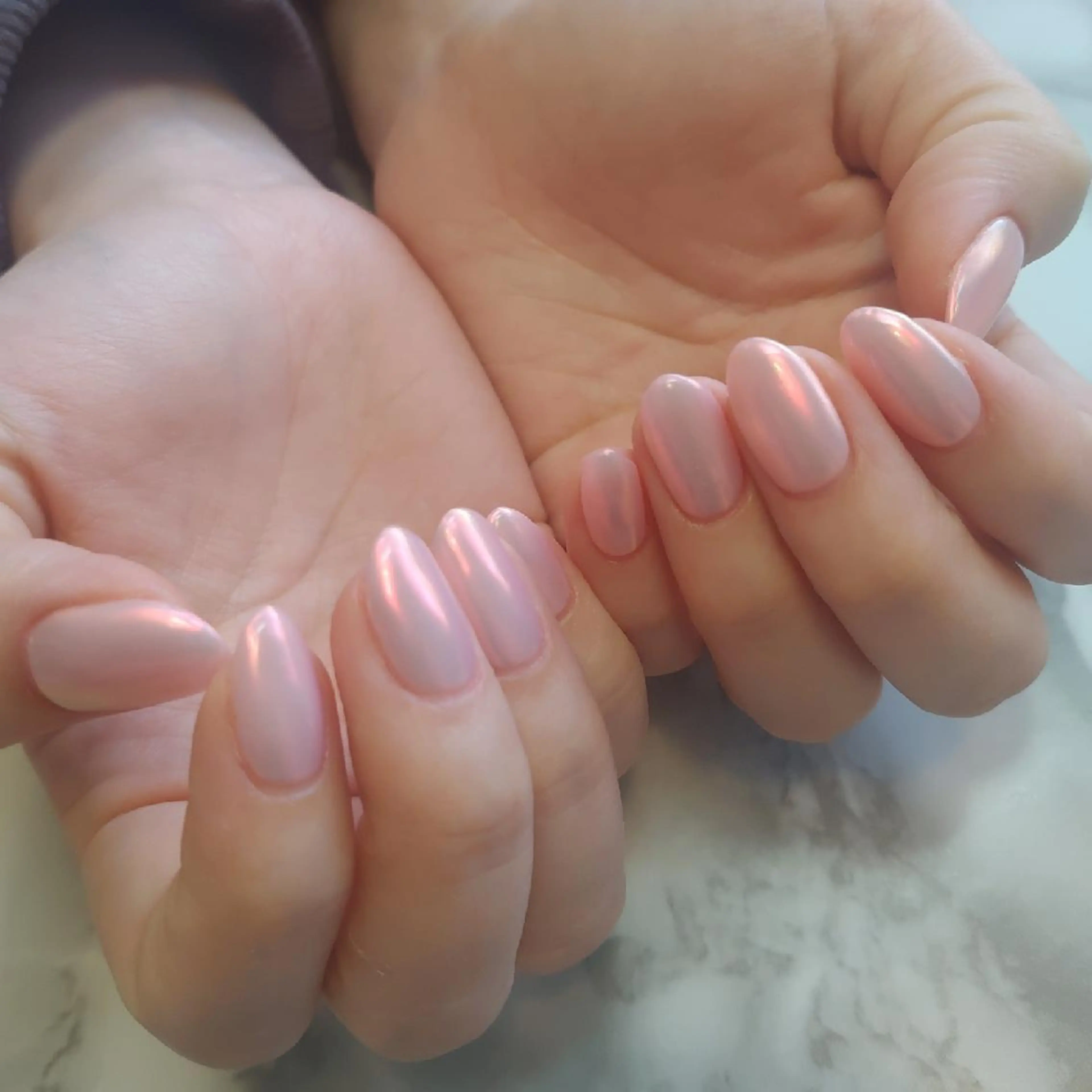 ネイル オーロラネイル ジェヌインネイル 河内のネイルデザイン