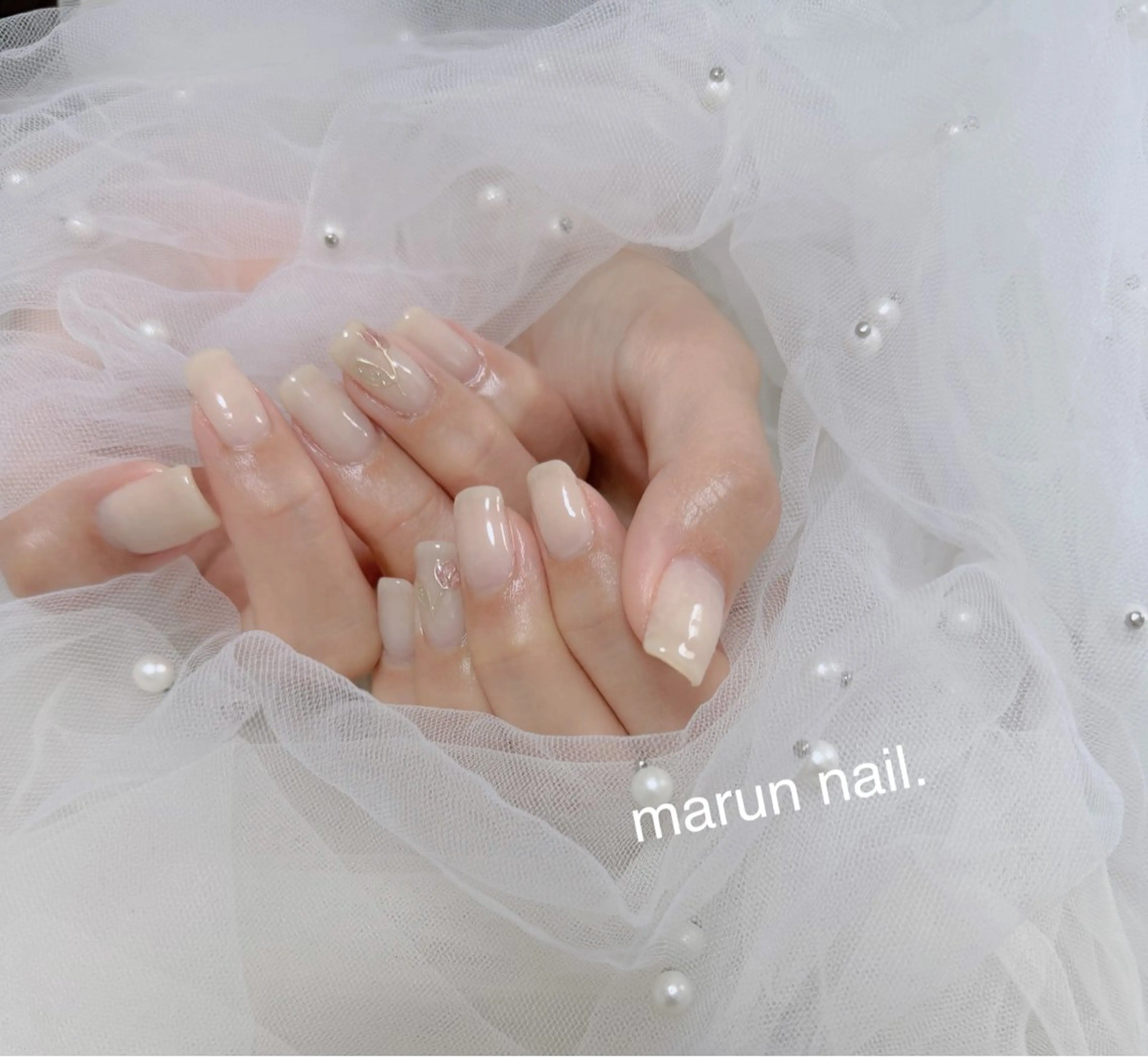 ネイル ハンドネイル marun._ megumi.のネイルデザイン