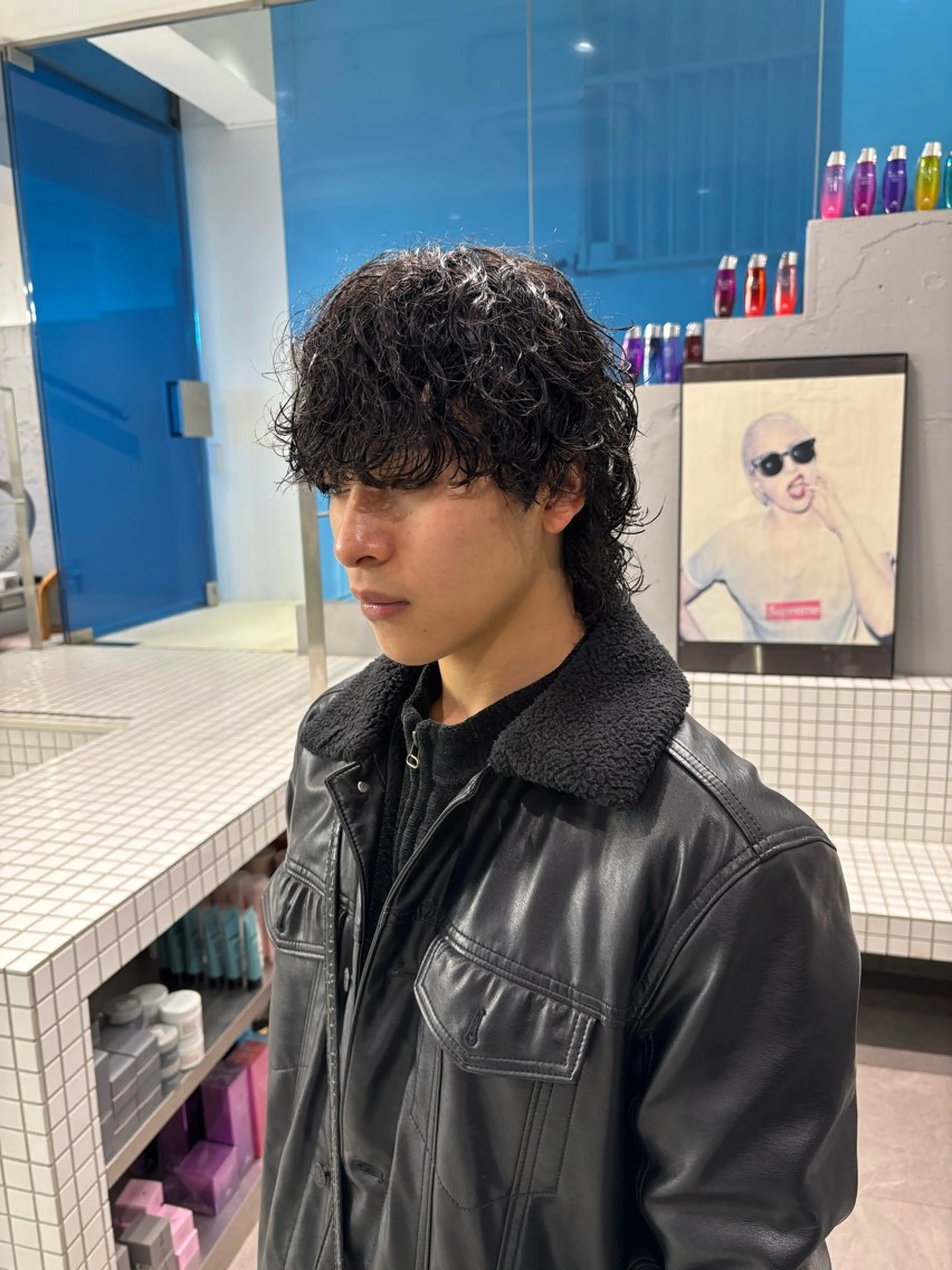 パーマ メンズ メンズパーマ カット パーマ メンズパーマ/韓国 ヘア/Mino🤍のヘアスタイル