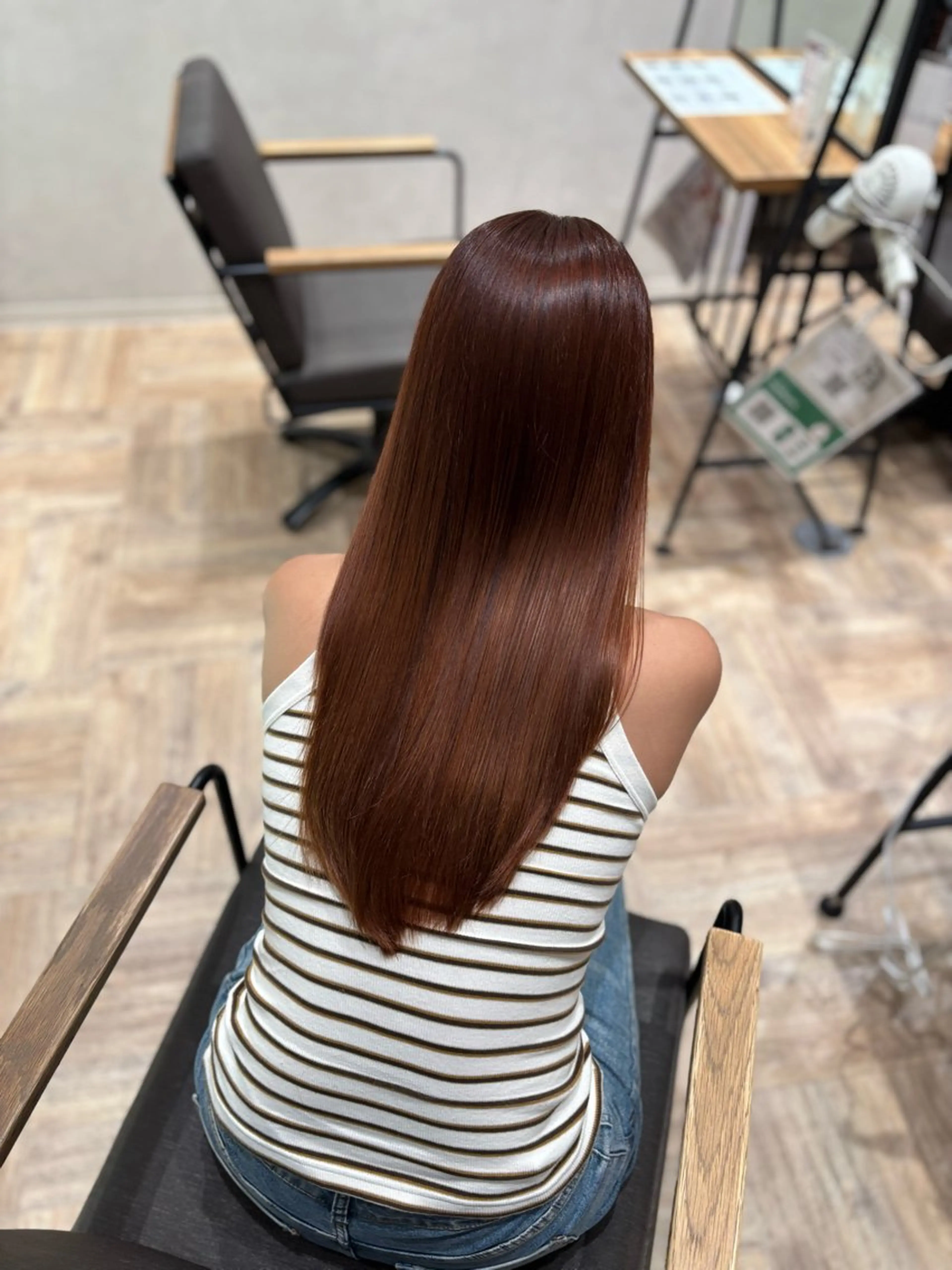 🩵 : 〖minimo限定🦋〗 艶カラー + 韓国トリートメントの写真