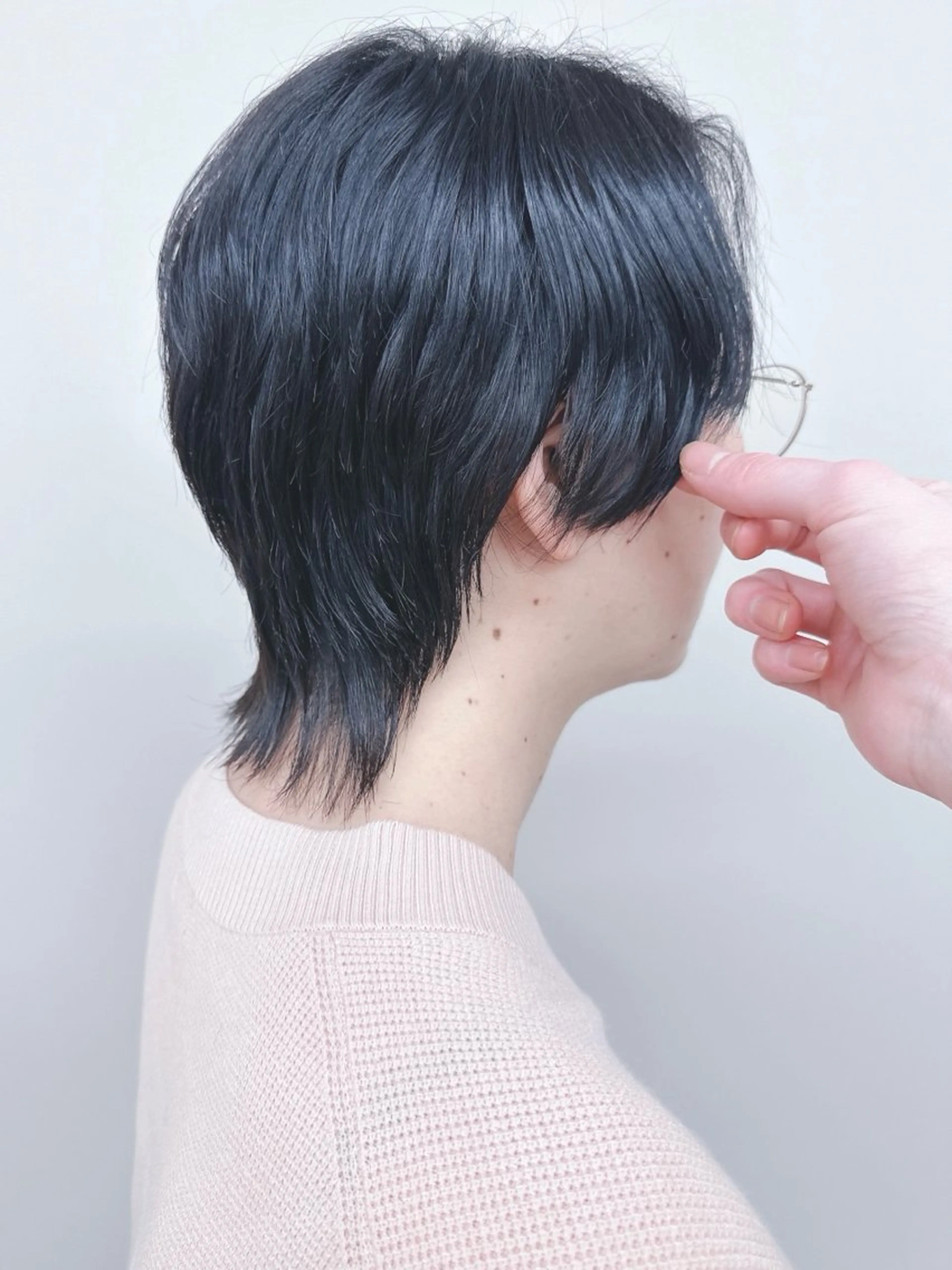 ショート カット ヘッドスパ ボブ/ゆるふわ ボブパーマ/とういのヘアスタイル