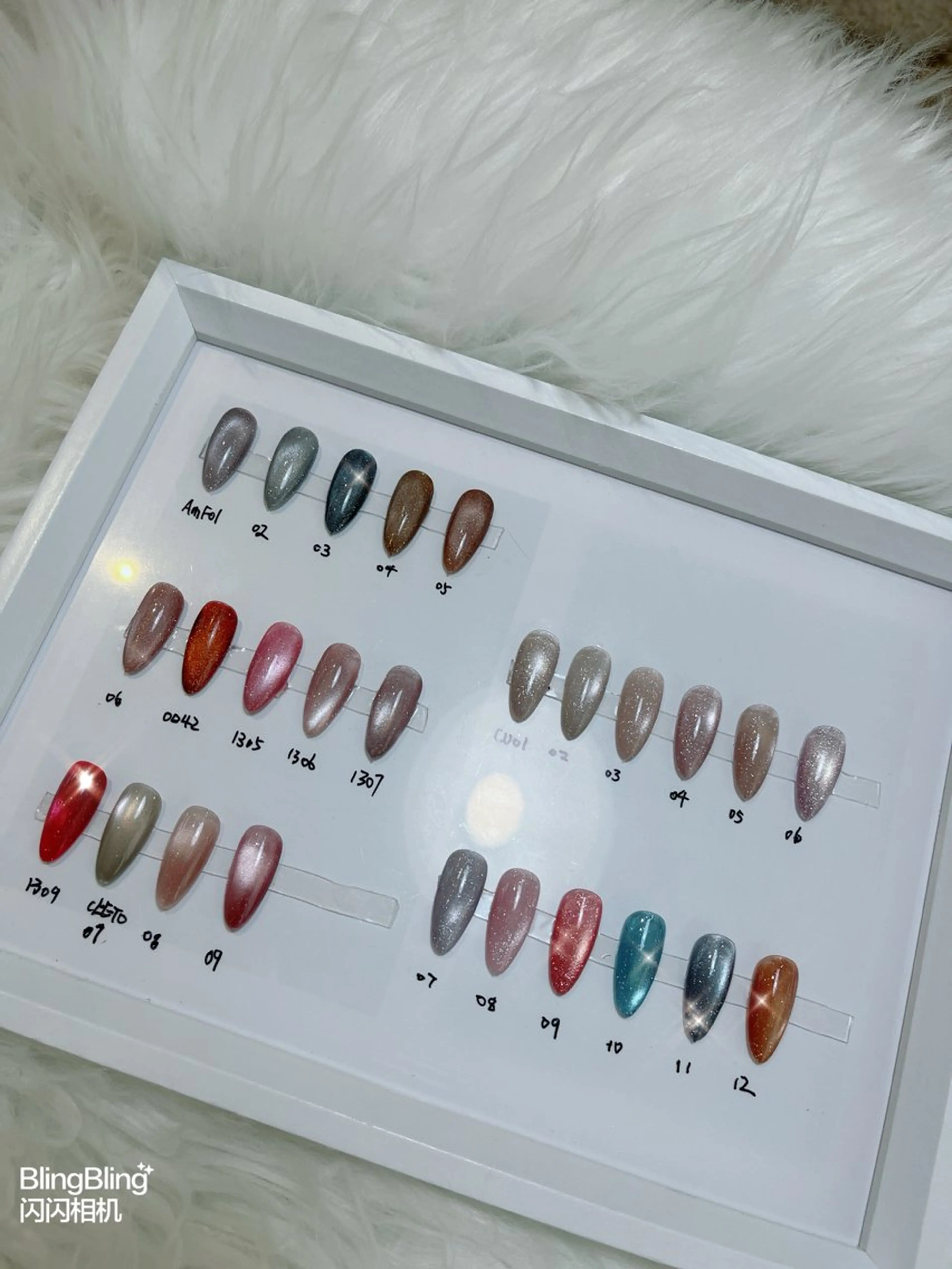 ネイル フラッシュネイル マグネットネイル ハンドネイル Floria ユイのネイルデザイン