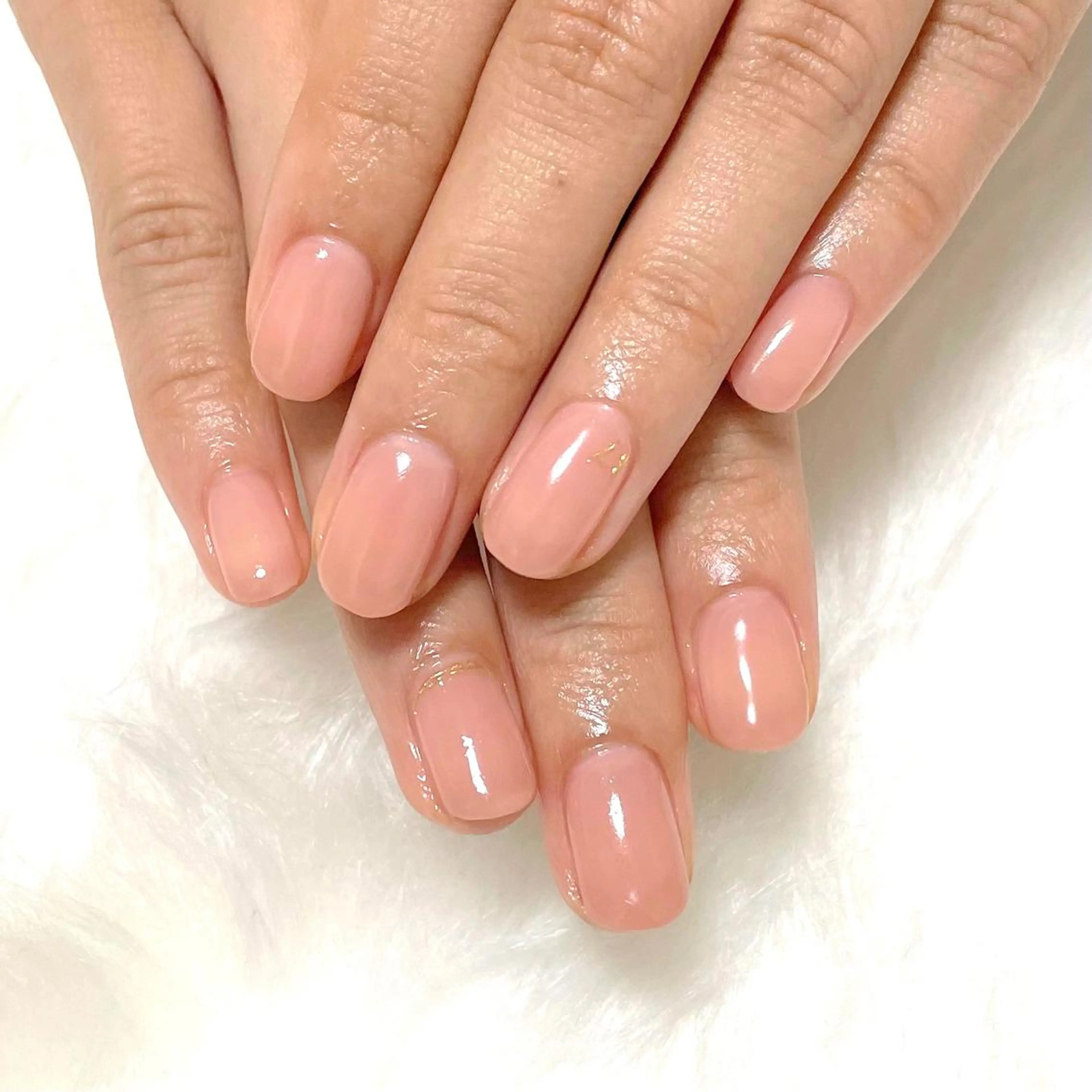 ネイル アートネイル ゴールド ワンカラーネイル MADDYNAILS ✴︎柏痛ネイルのネイルデザイン