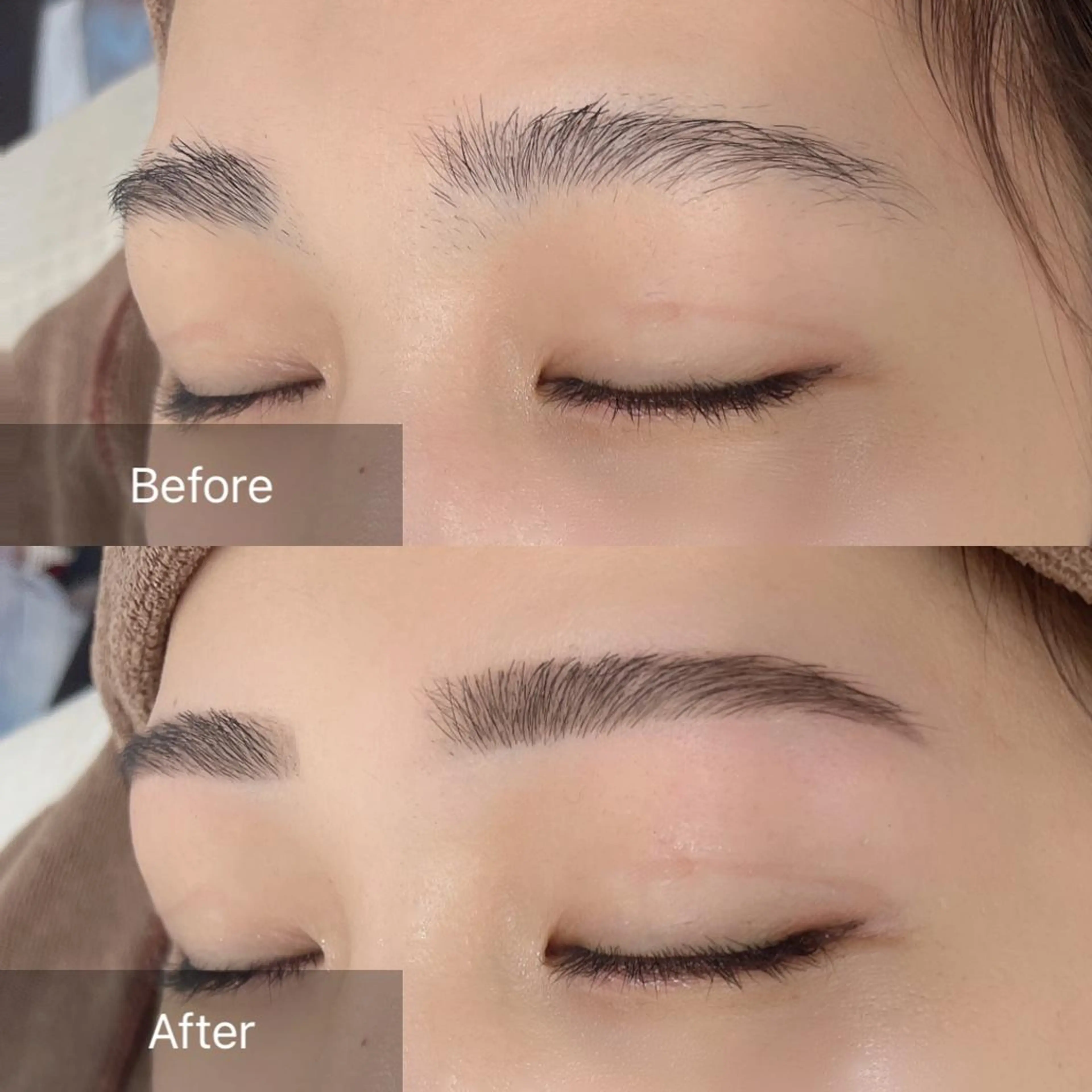 パーマ メンズ アイブロウ BEIGE 金山 🌹RUKAのマツエク・マツパデザイン