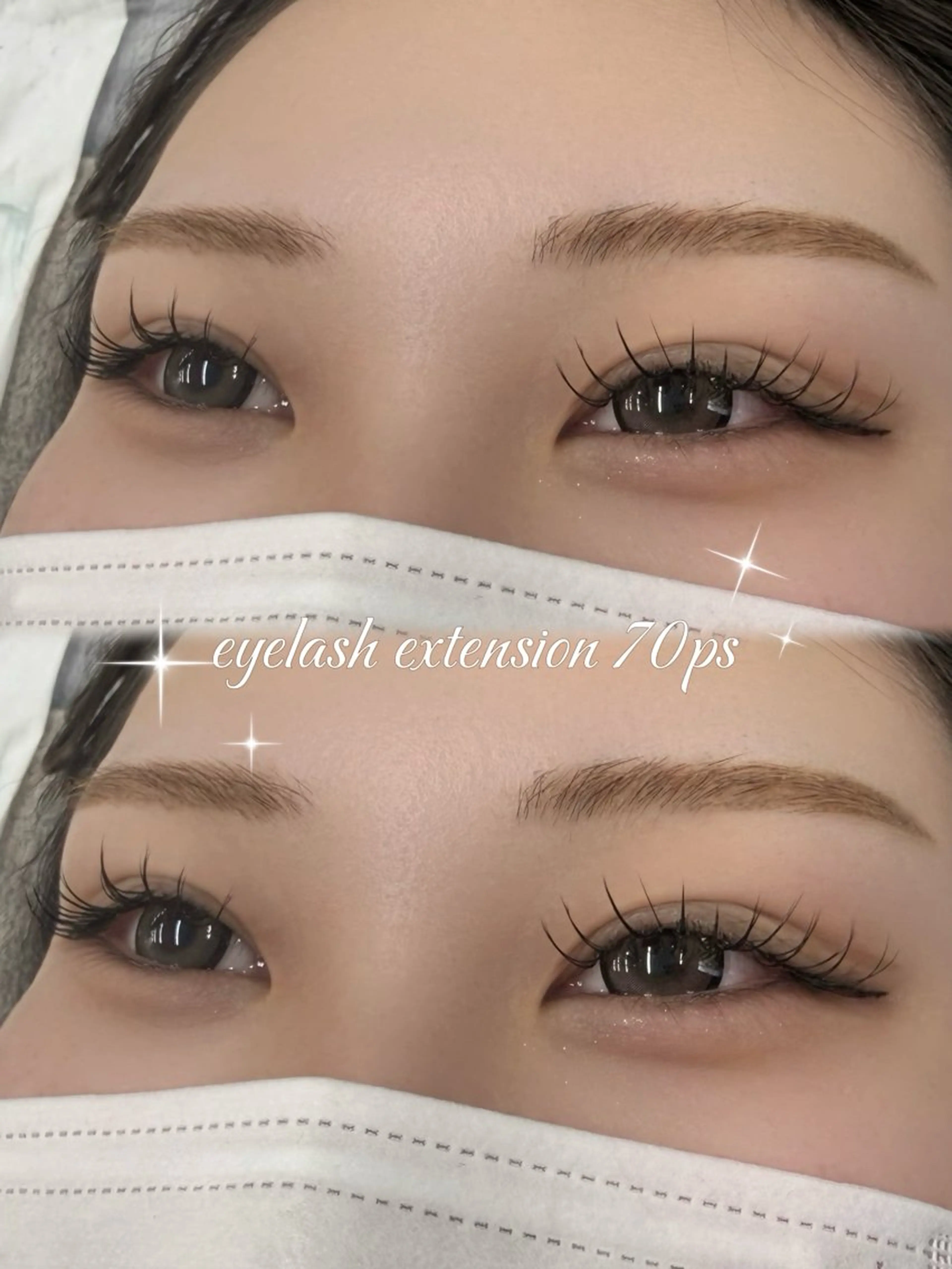 ①【フラットラッシュ60​〜​80本】※オフ不可［八王子］時間　120分金額　500円の写真