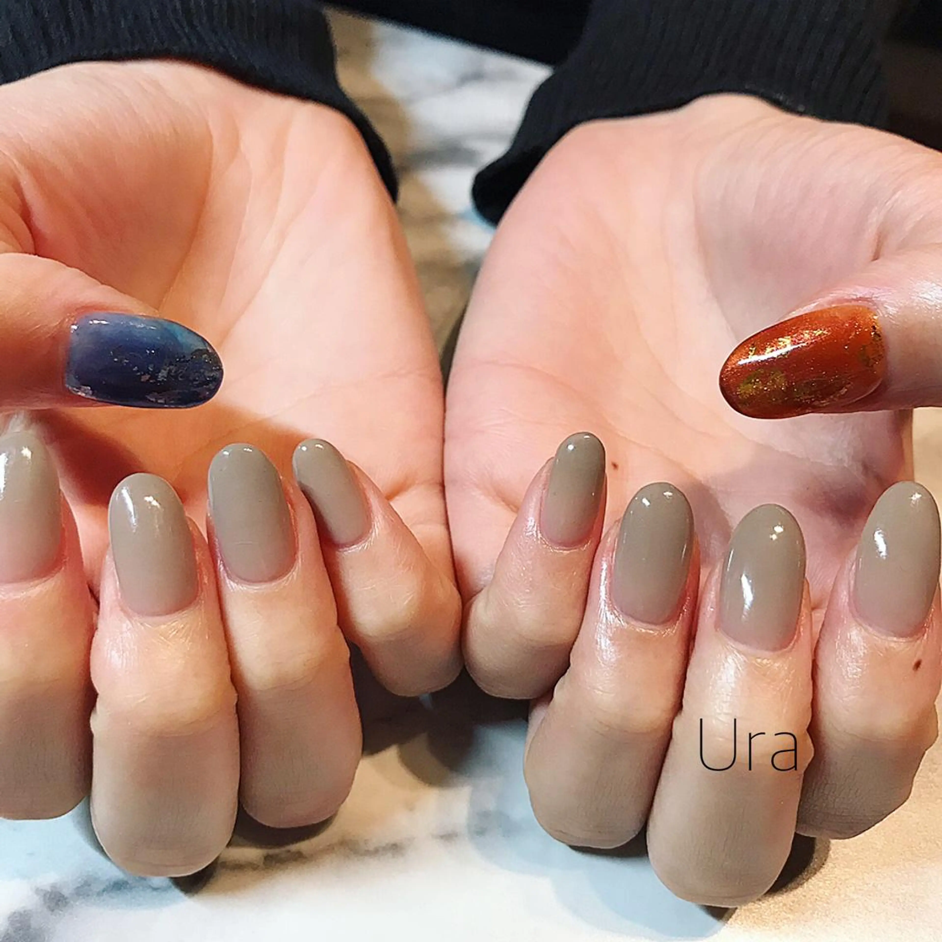 ネイル ワンカラーネイル UrakoNail 《nail》のネイルデザイン