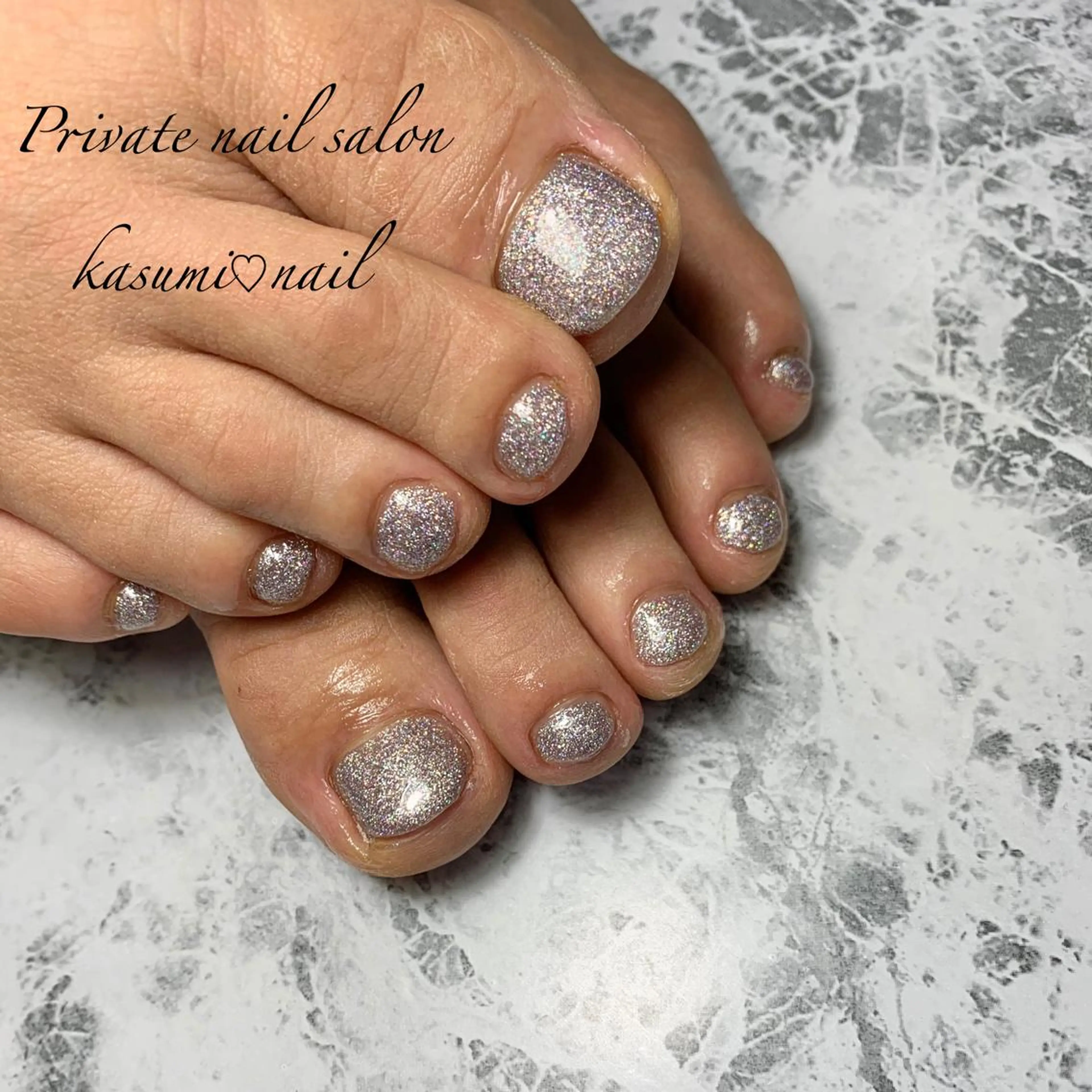 ネイル フットネイル KASUMI♡ Nailのネイルデザイン