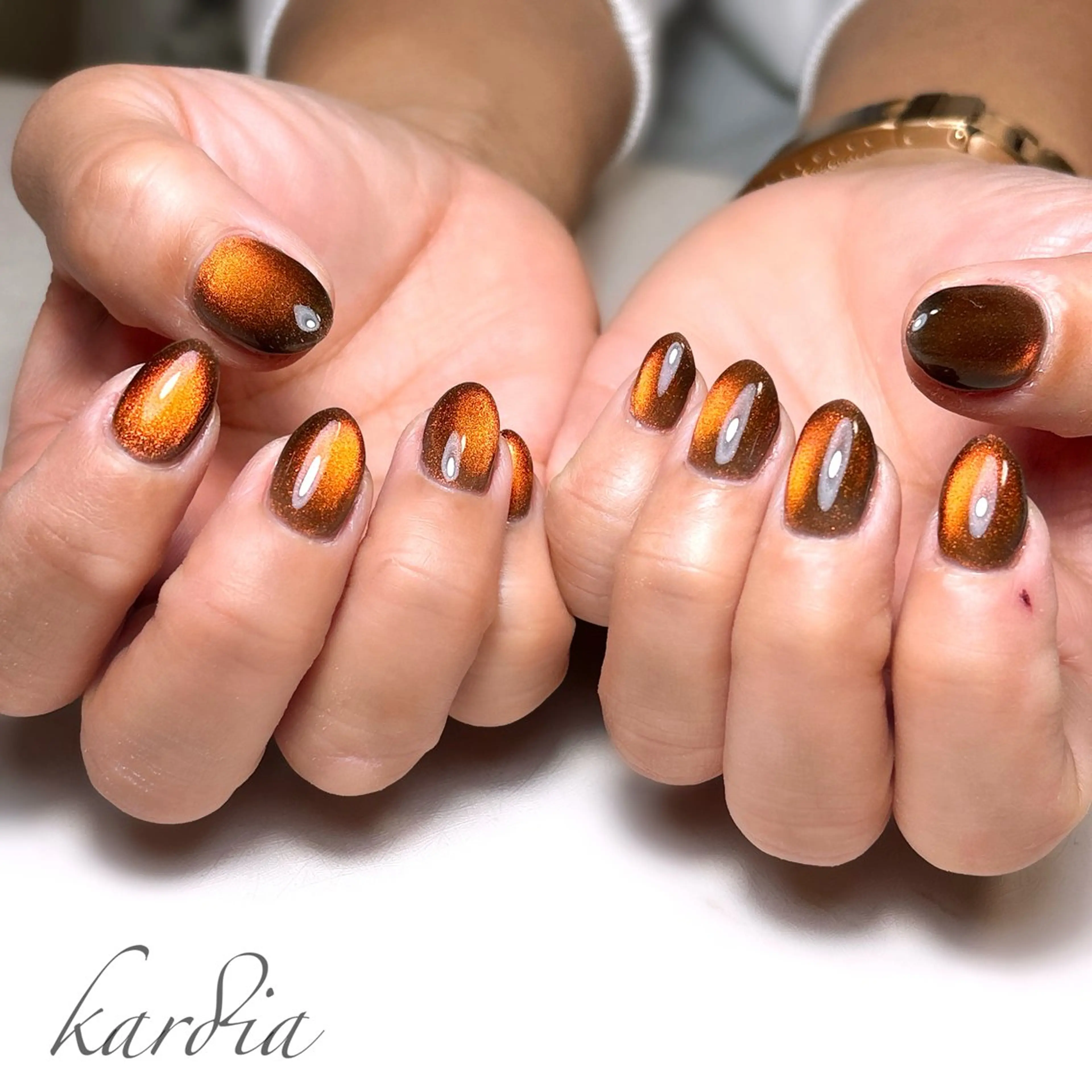 ネイル καρδιά -ｶﾙﾃﾞｨｱ-のネイルデザイン