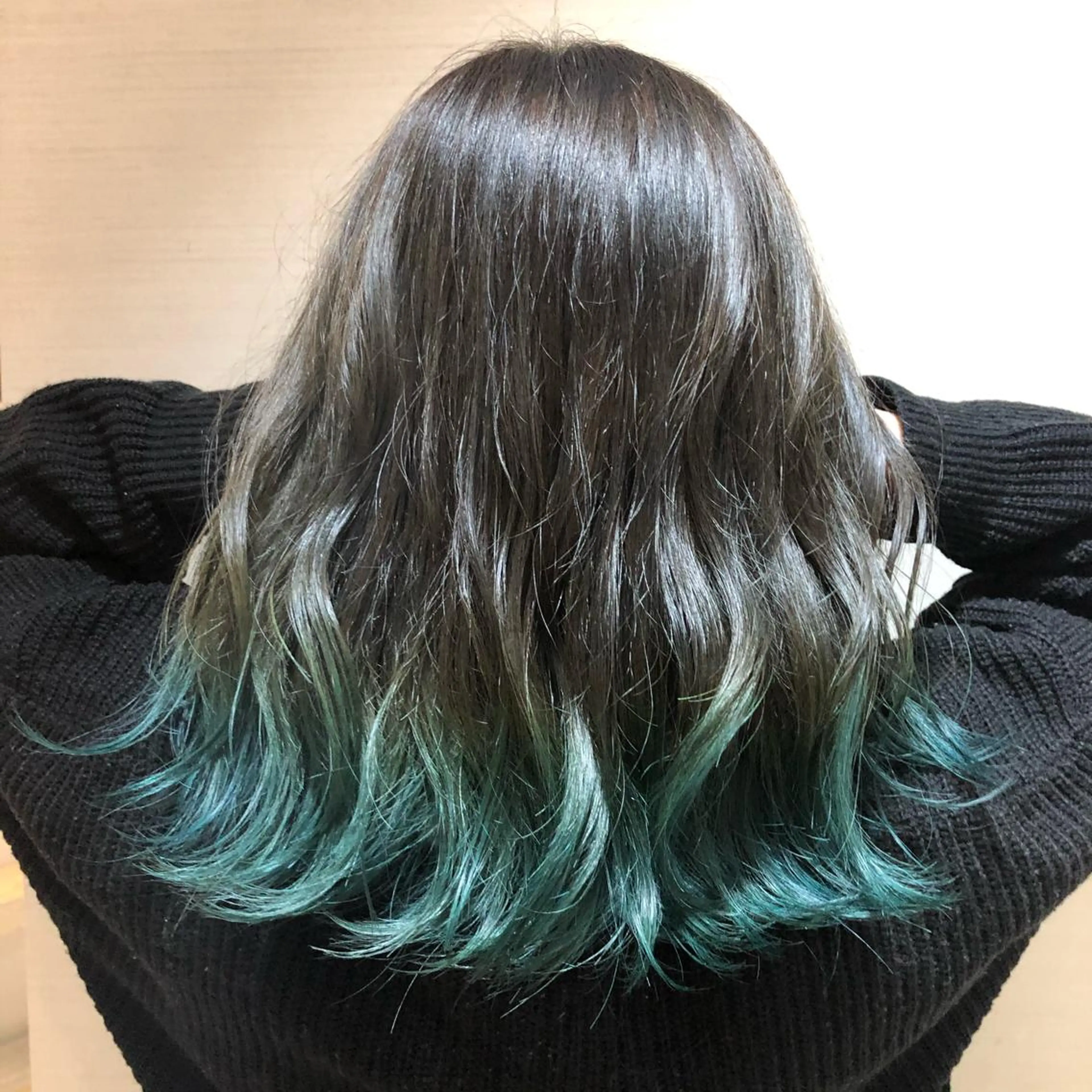 ミディアム カラー ヘアカラー カラー職人 なかもと たつひろのヘアスタイル