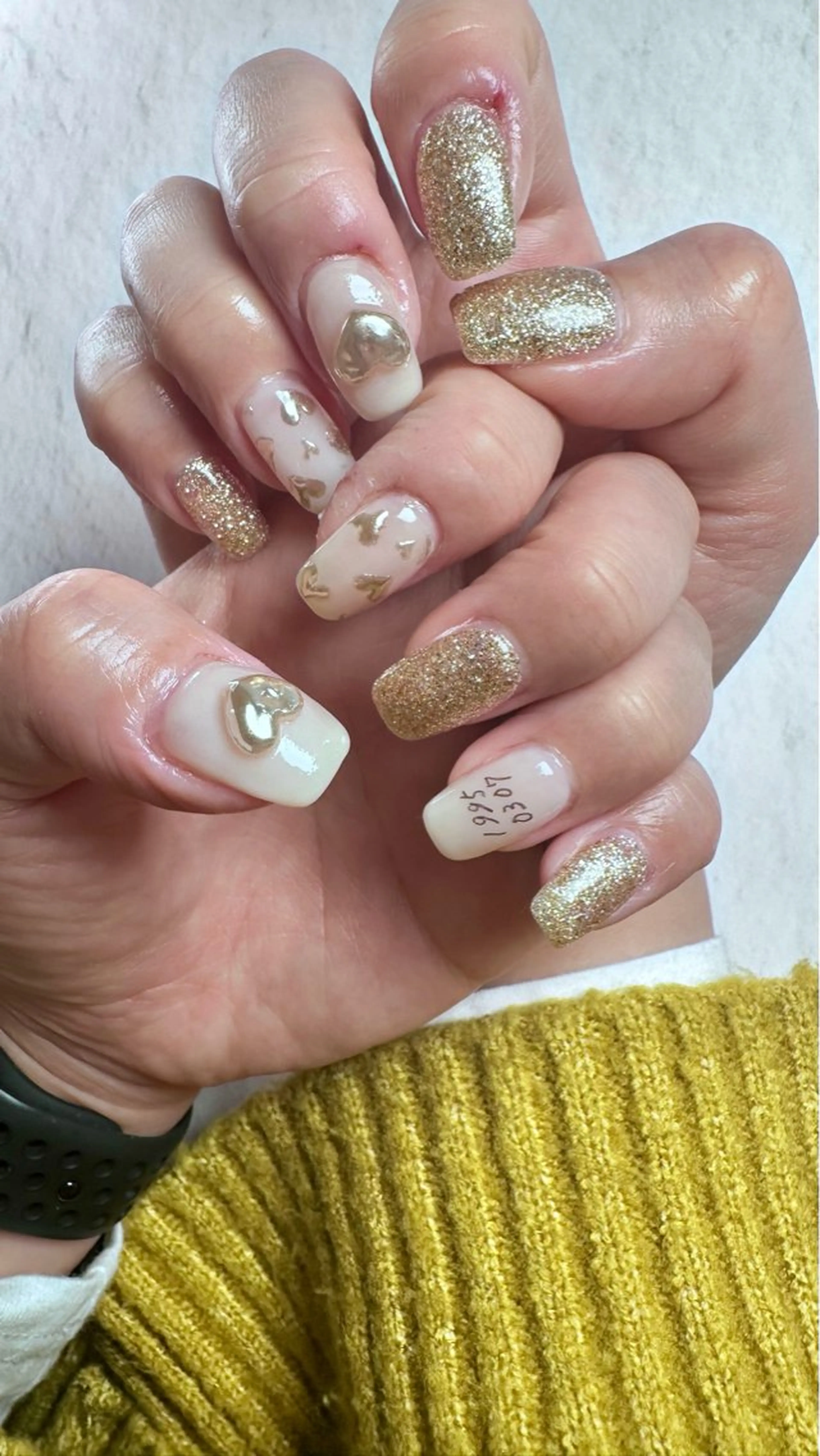 ネイル ニュアンスネイル 春ネイル Atelier Ariのネイルデザイン