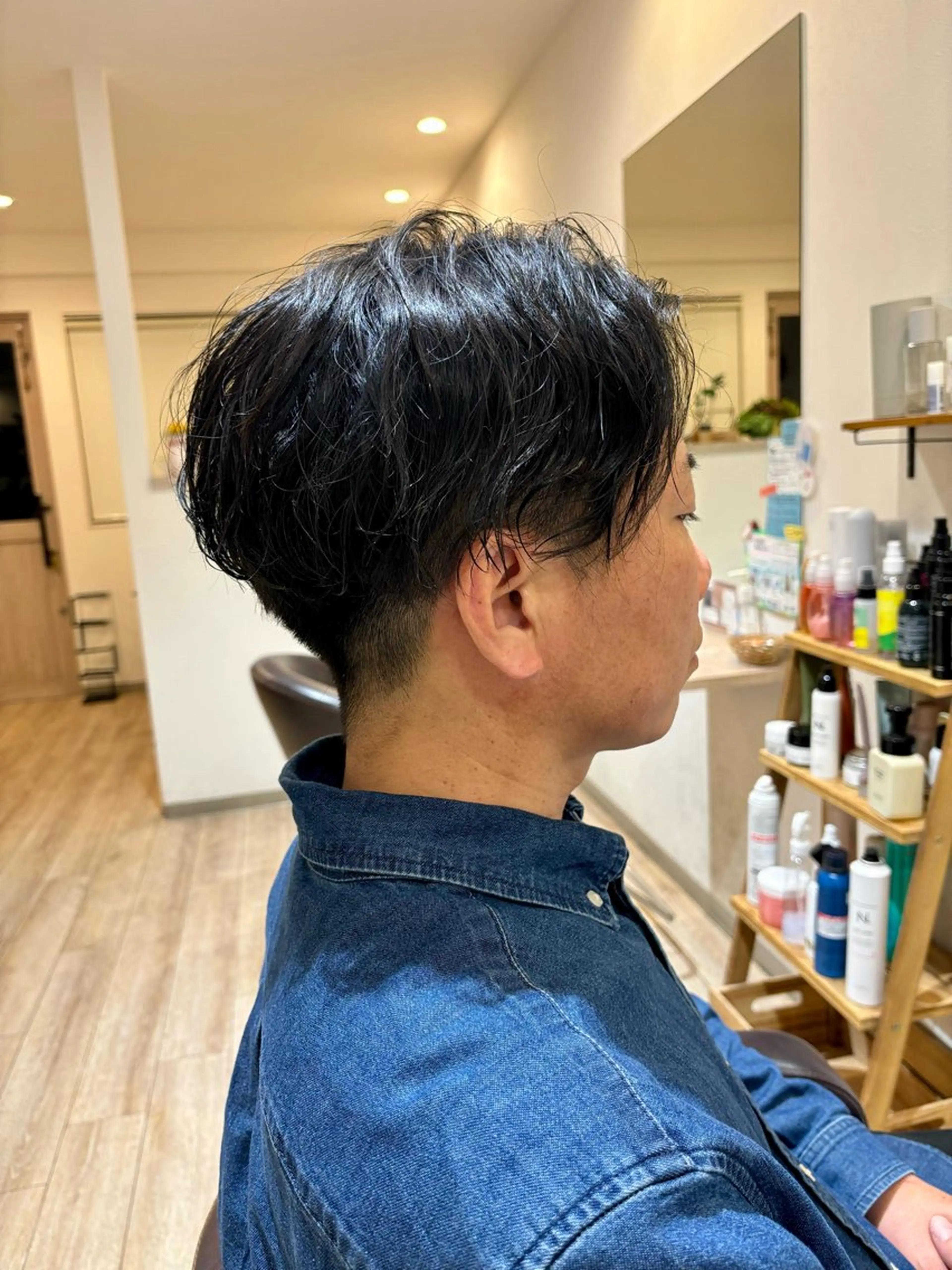 パーマ メンズ 小林 峻也のヘアスタイル