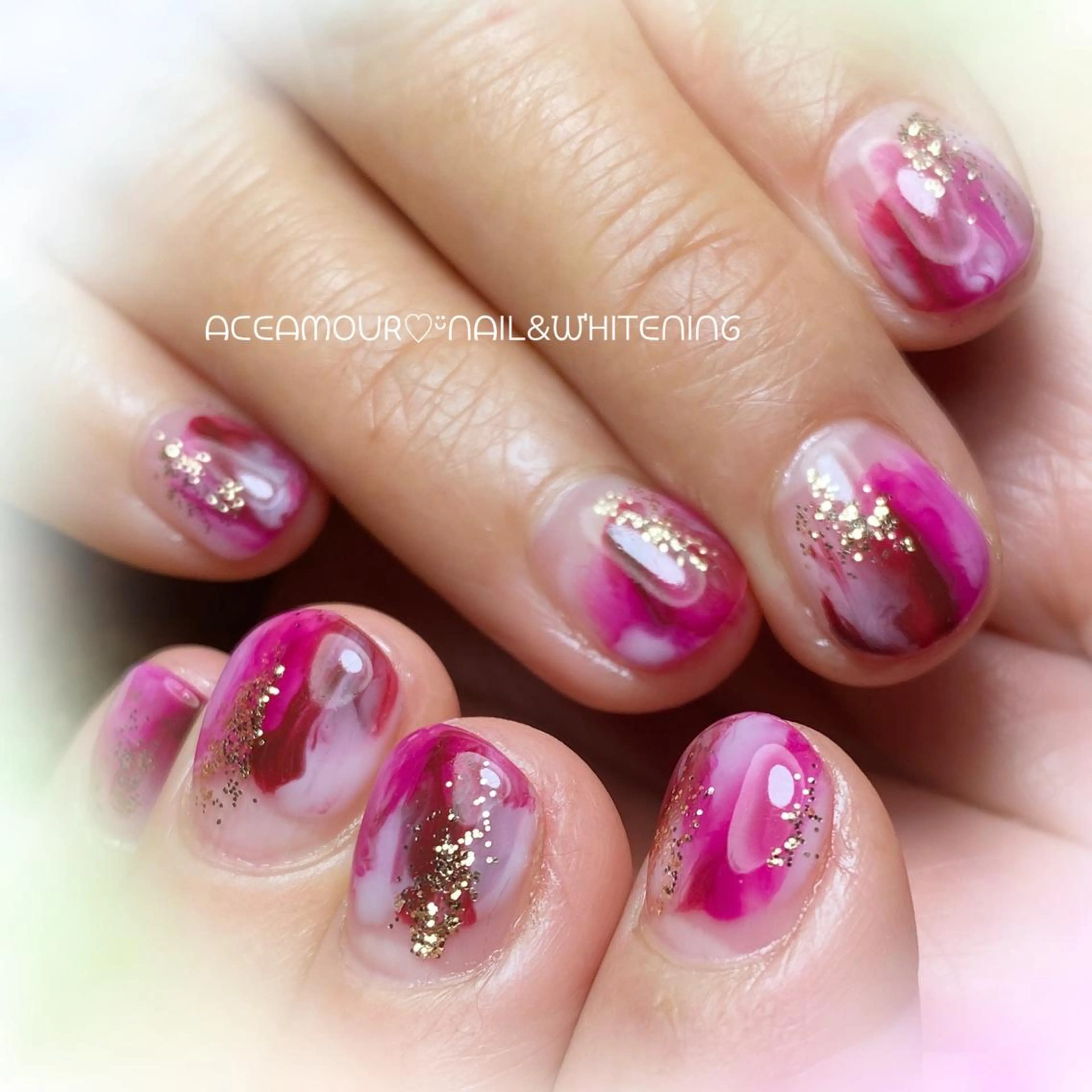 ネイル ネイル/耳つぼ /新ホワイトニングのネイルデザイン