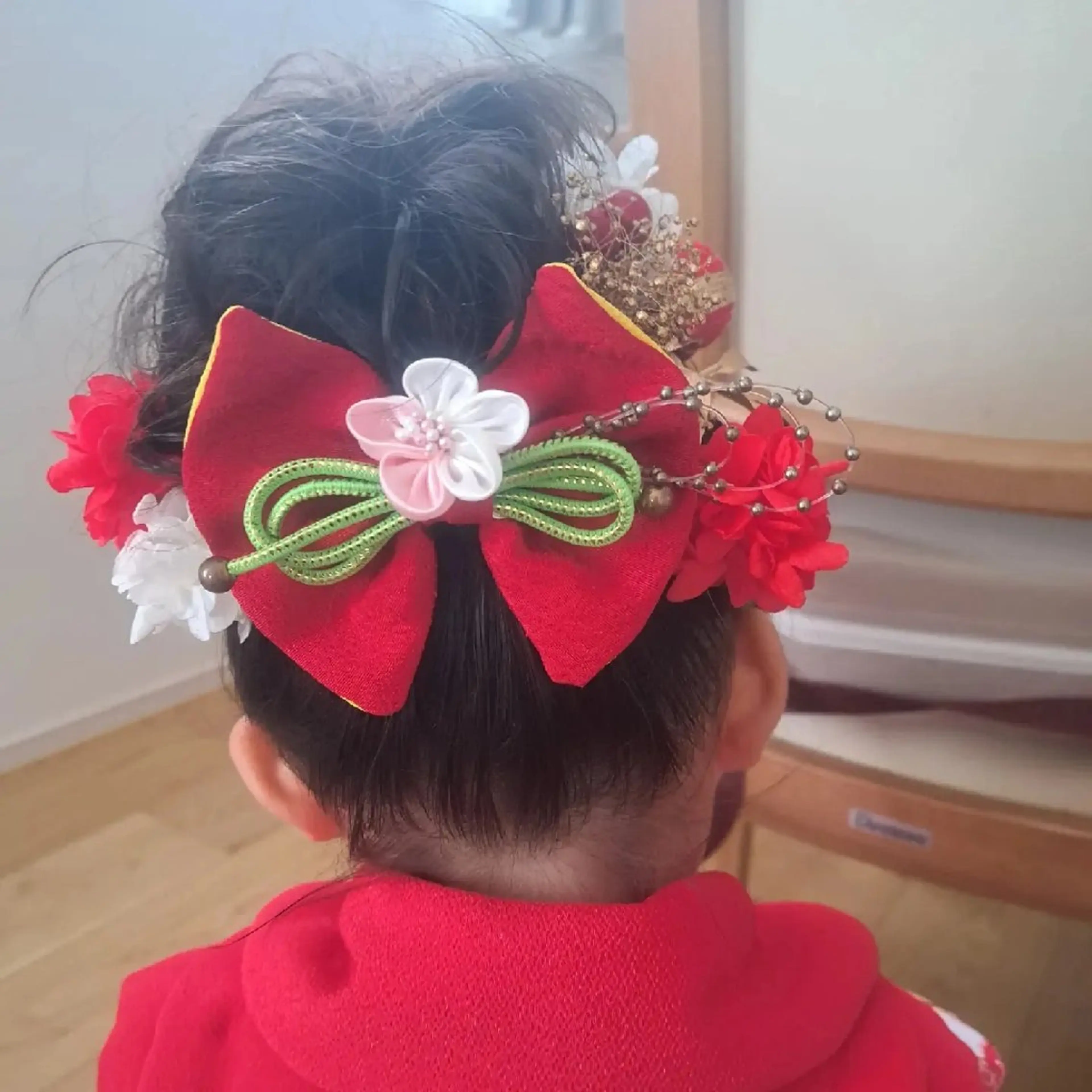 七五三ヘアセット着付け(3才)の写真