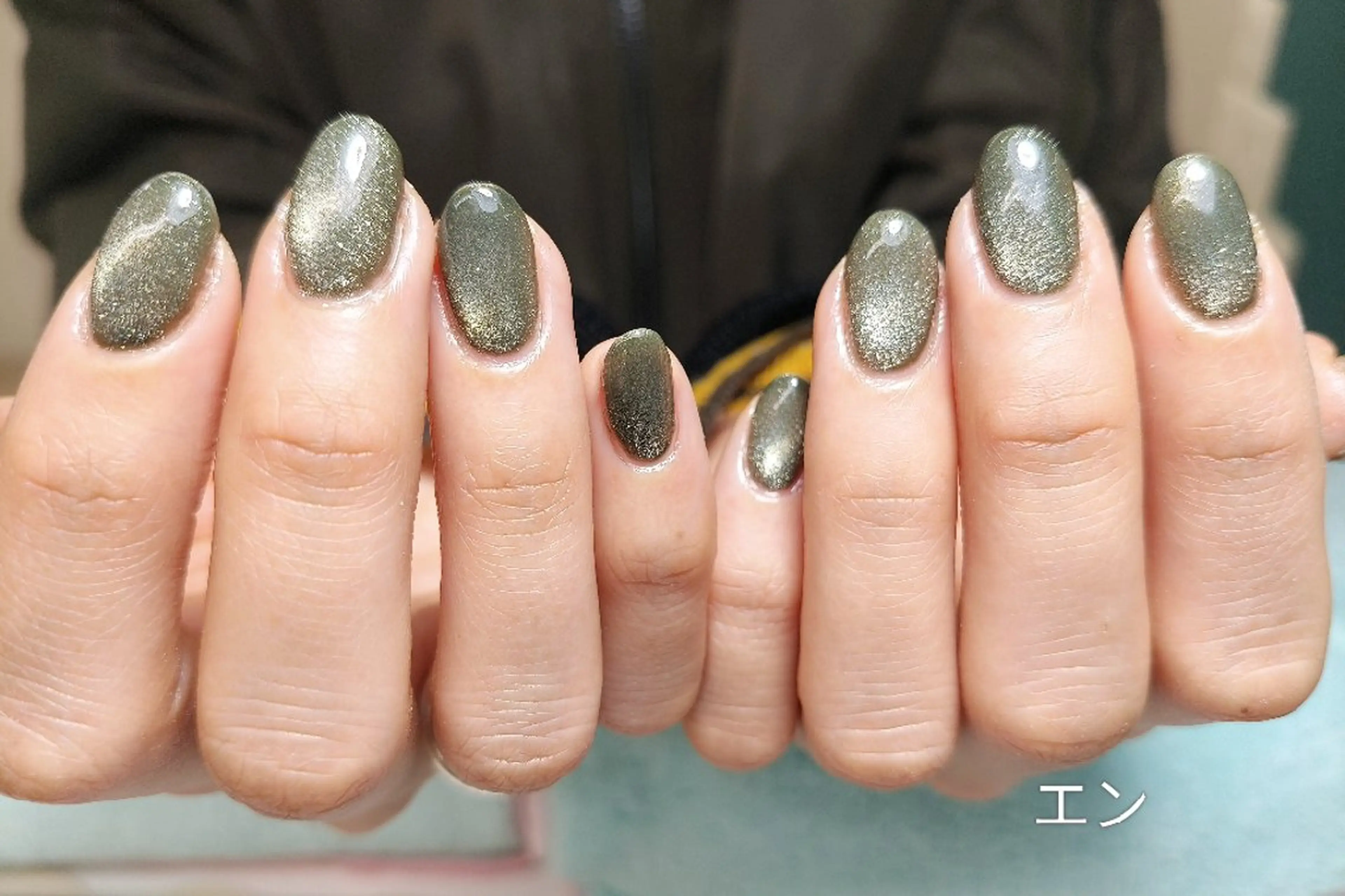 ネイル マグネットネイル マグネットワンカラー ワンカラーネイル エ ンのネイルデザイン