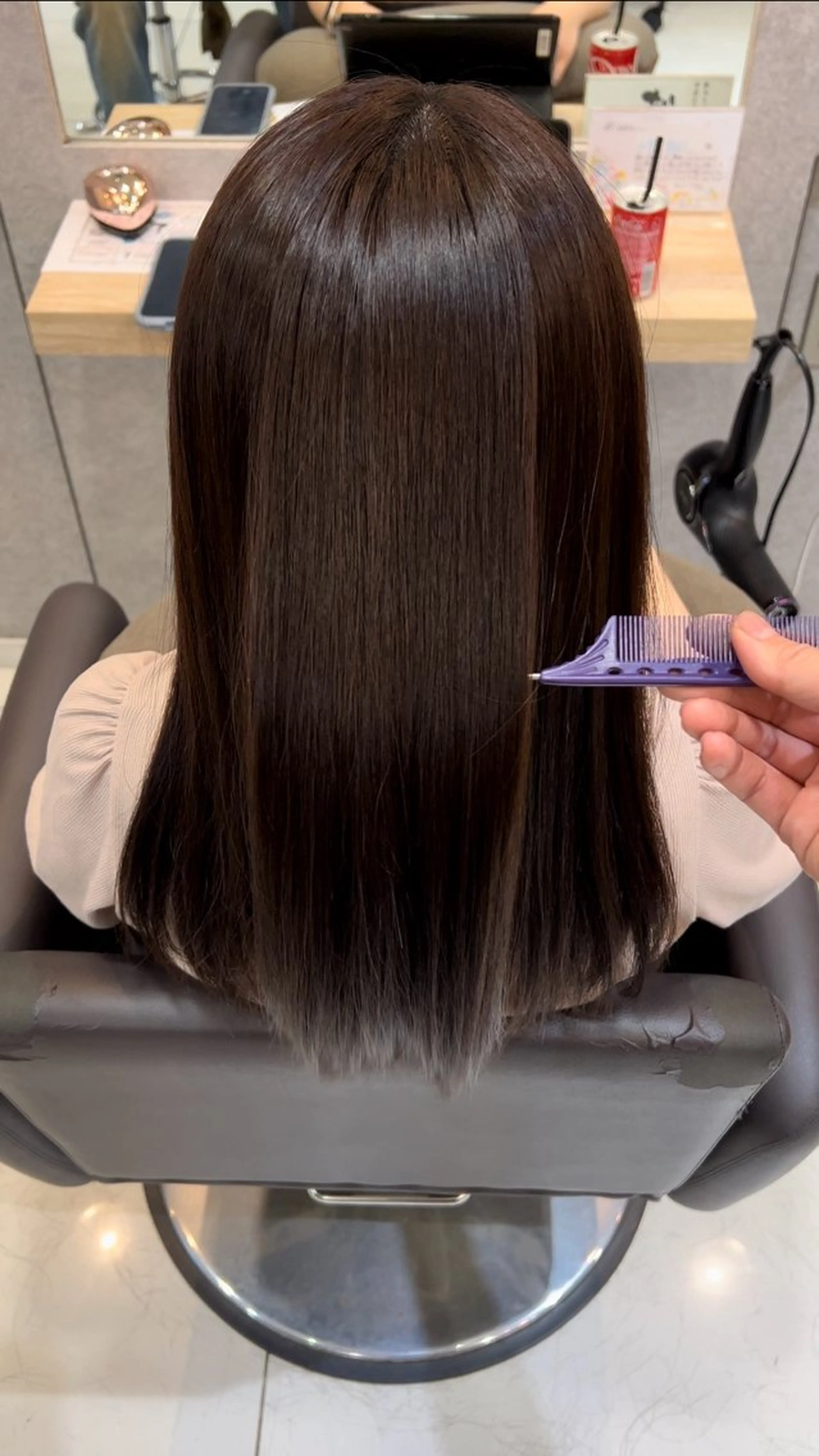 セミロング 銀座/髪質改善🫧 芹澤雄哉のヘアスタイル