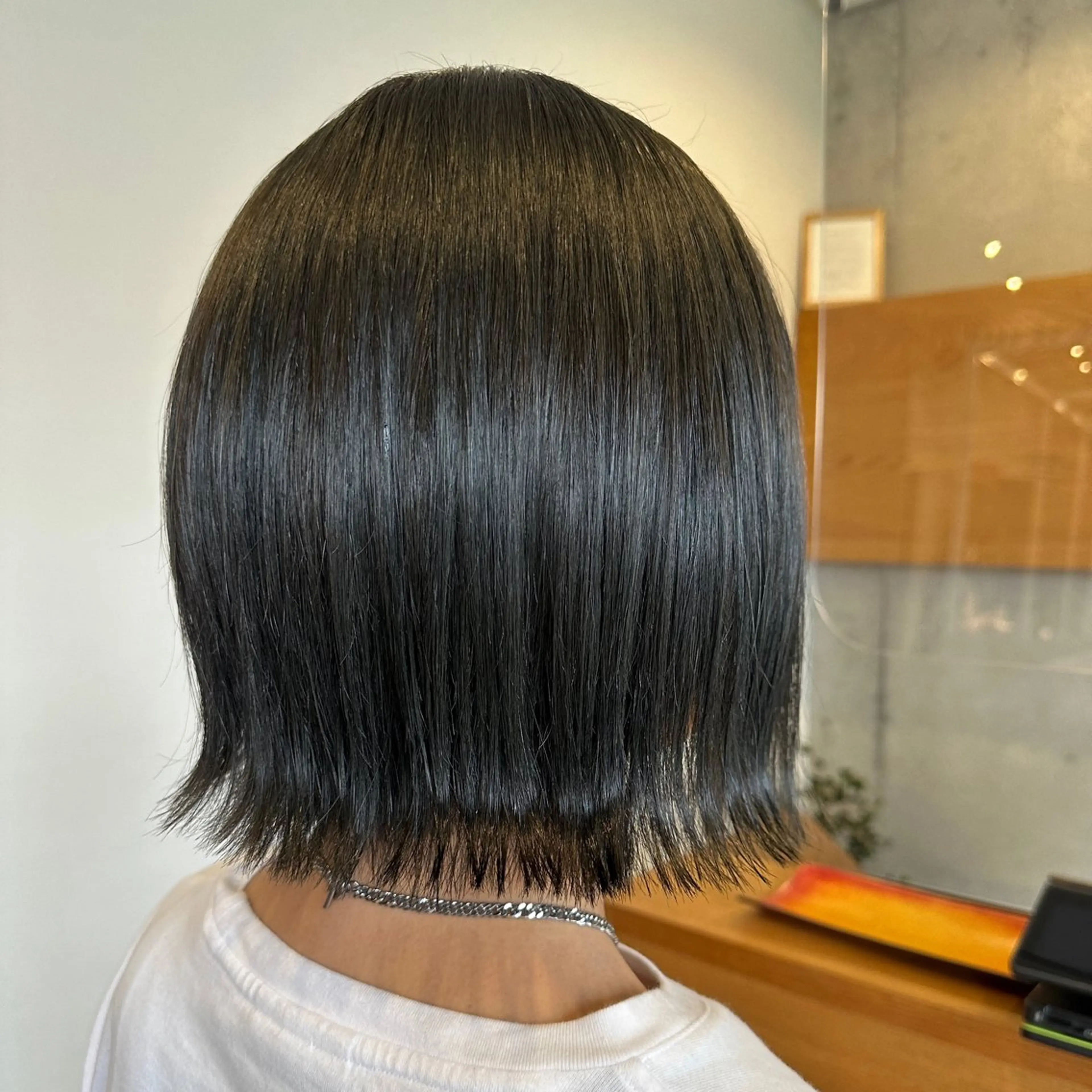 ショート 縮毛矯正 後藤 千絵のヘアスタイル