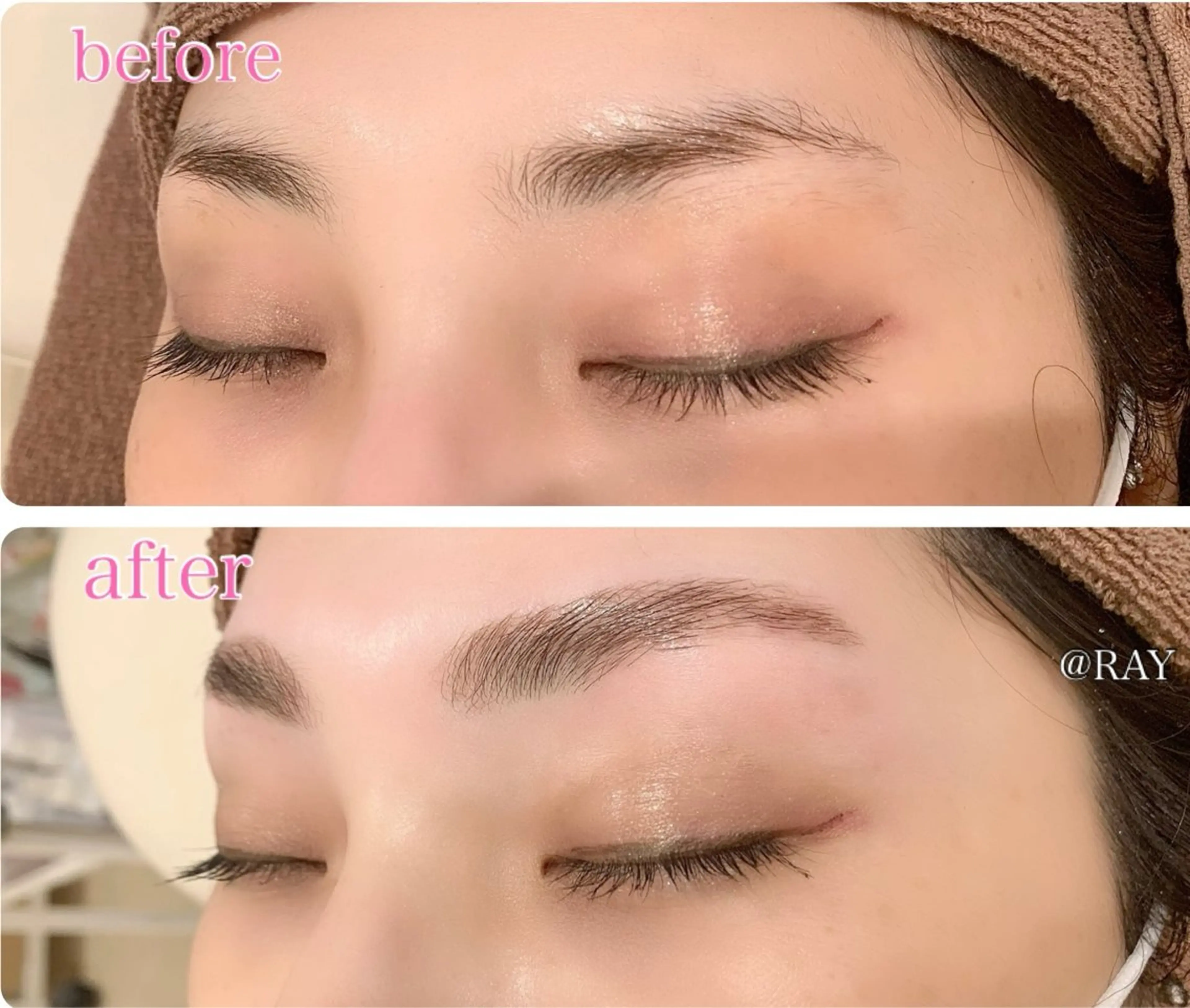 アイブロウ RAY EYE 稲垣のマツエク・マツパデザイン