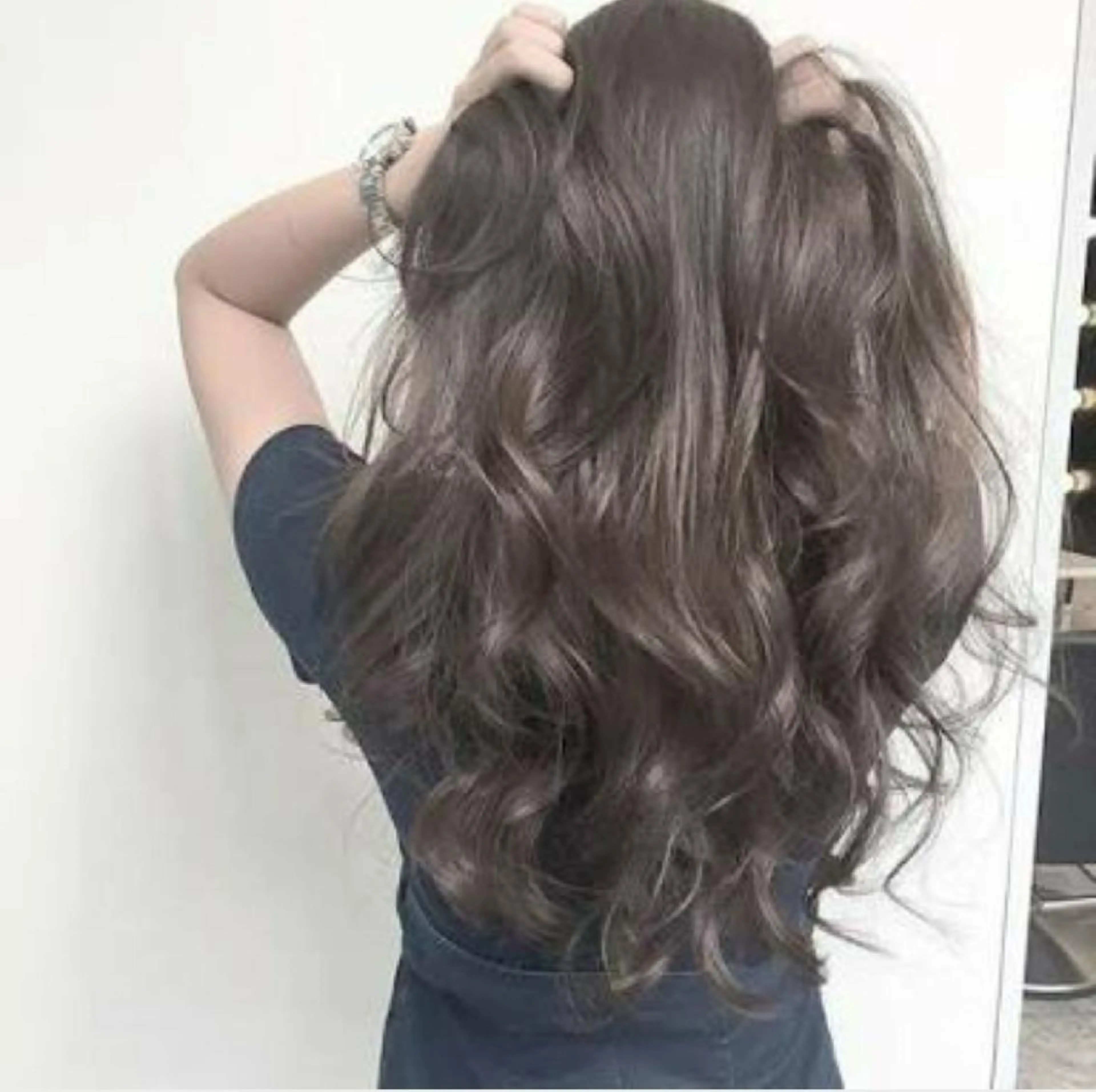 ロング カラー ヘアカラー トリートメント SALOWIN神宮前五丁目店所属・🇰🇷韓国風艶髪✨ 髪質改善 倉岡しおんのヘアスタイル