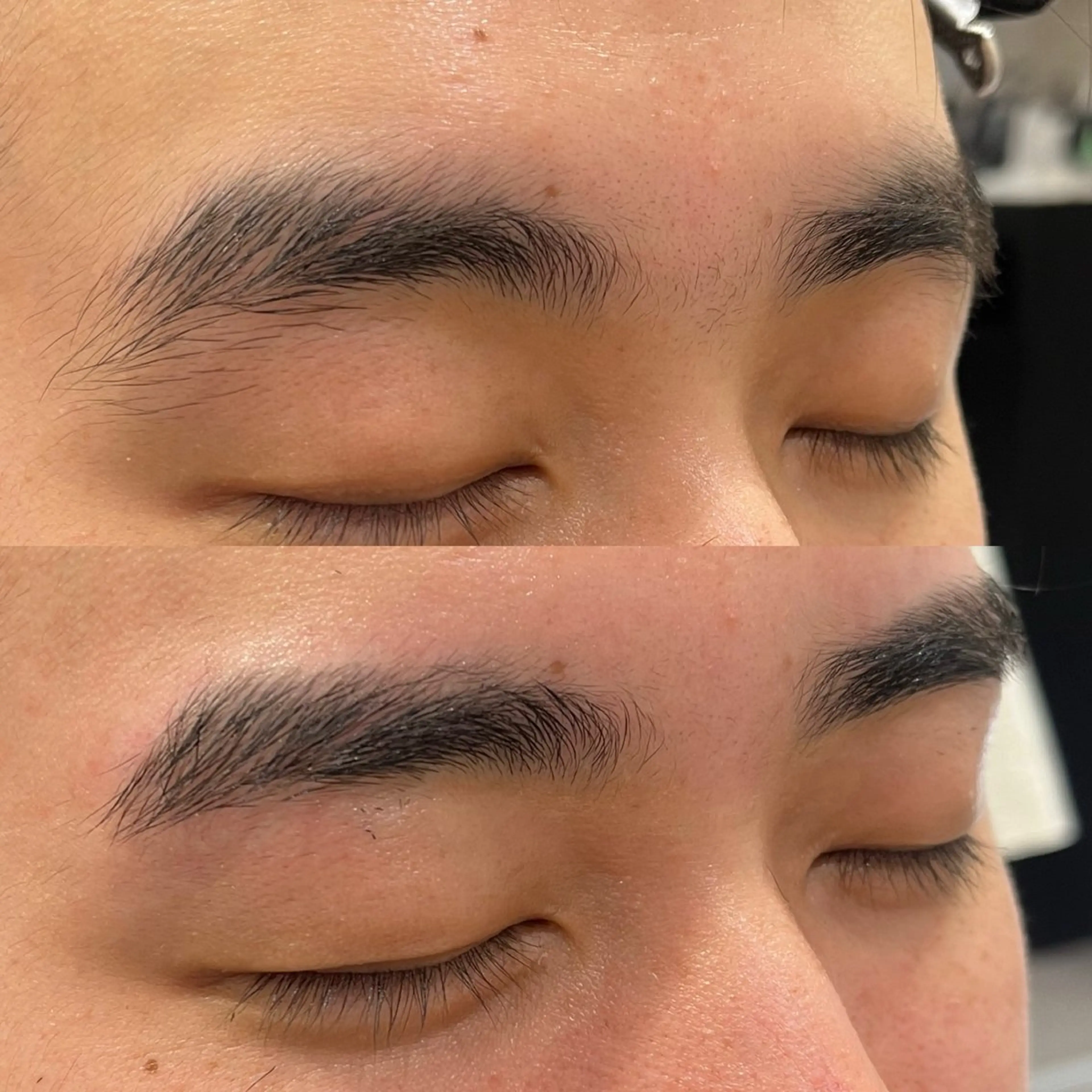 眉WAX脱毛、眉パーマの写真