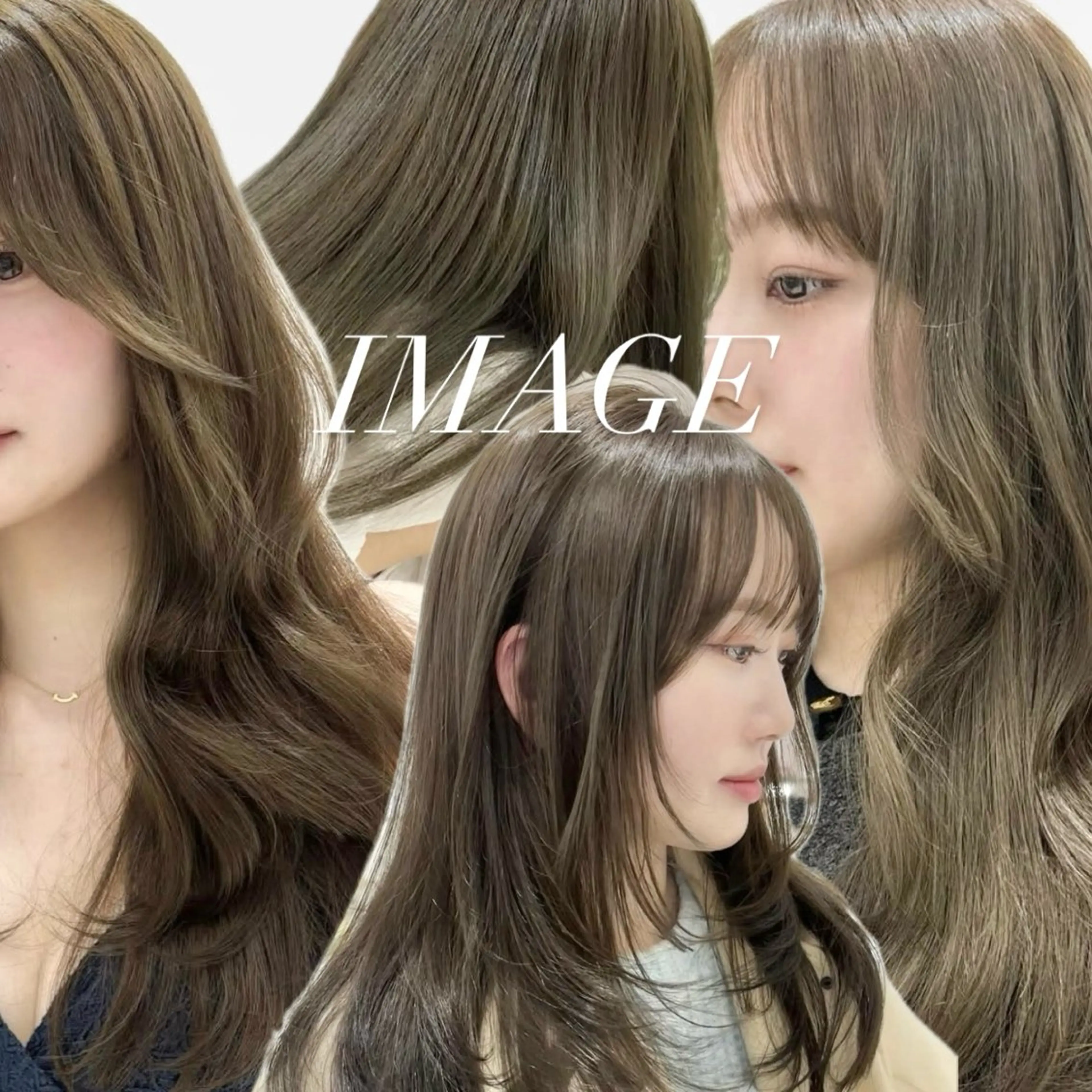 ミディアム カラー ヘアアレンジ 【柔らか透明感✨/ 似合せ前髪】大石葉月のヘアスタイル