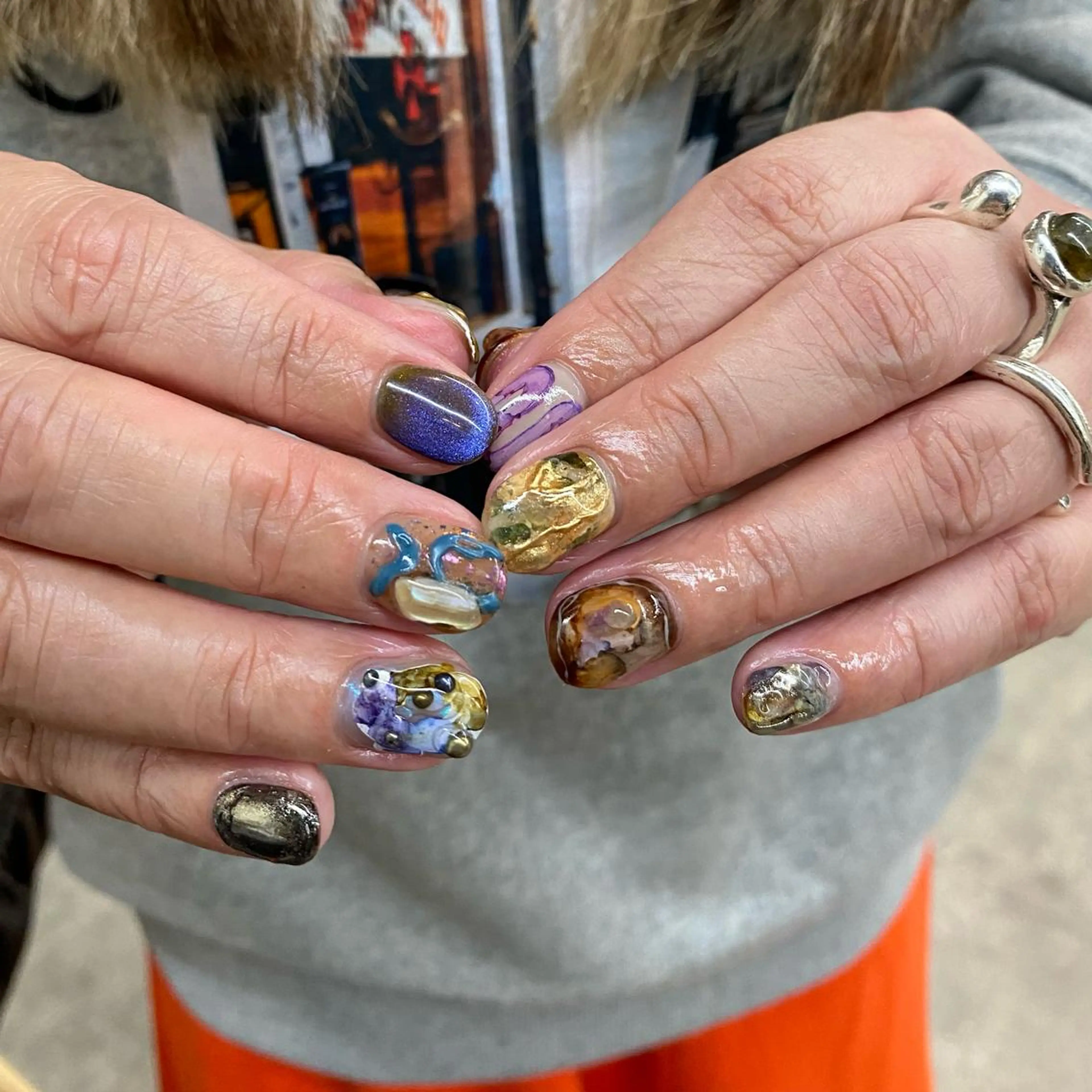 ネイル ハンドネイル nable.所属・栗林 実莉のネイルデザイン