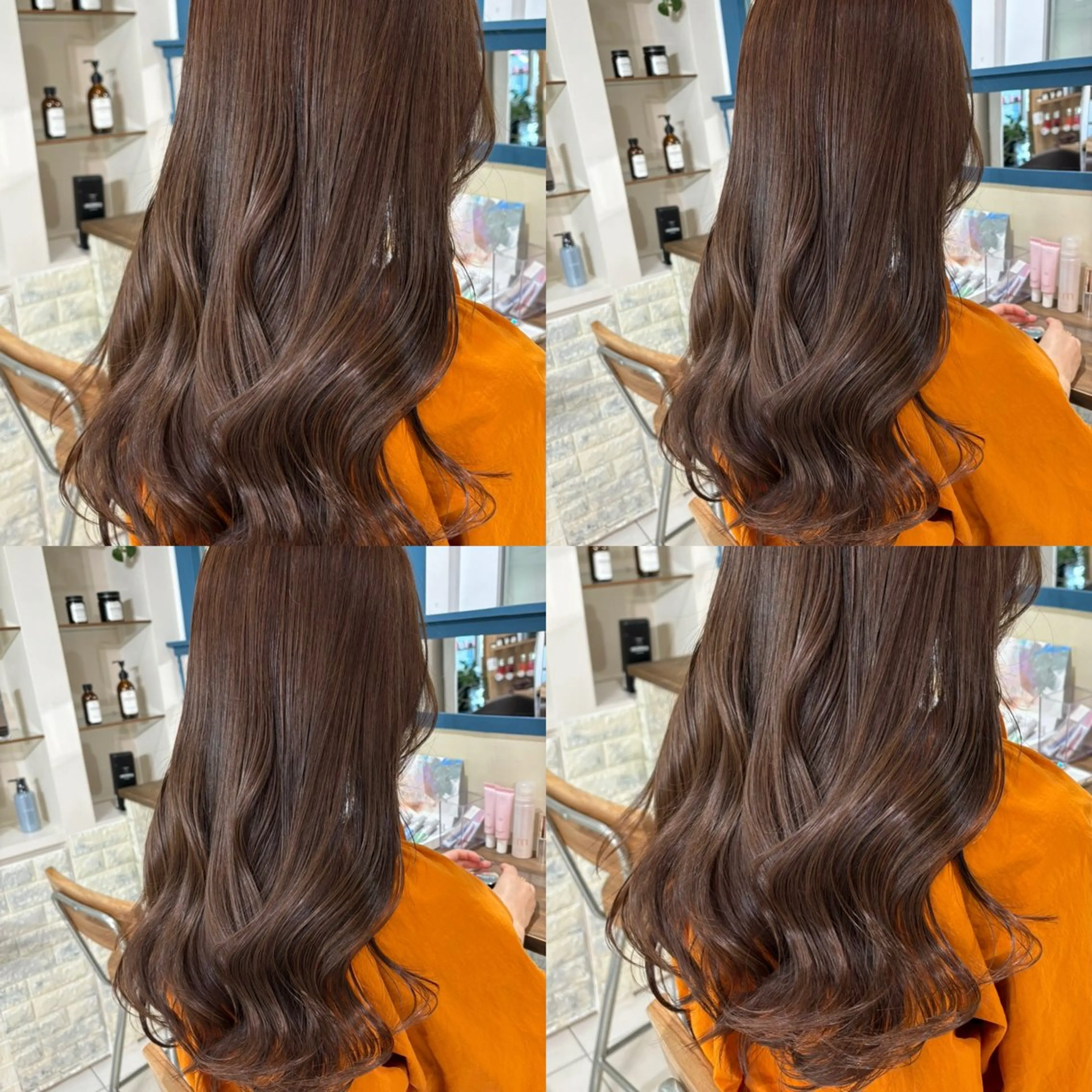 ロング カット ヘアカラー トリートメント 広がり、まとまらない お悩み改善/ 中田のヘアスタイル