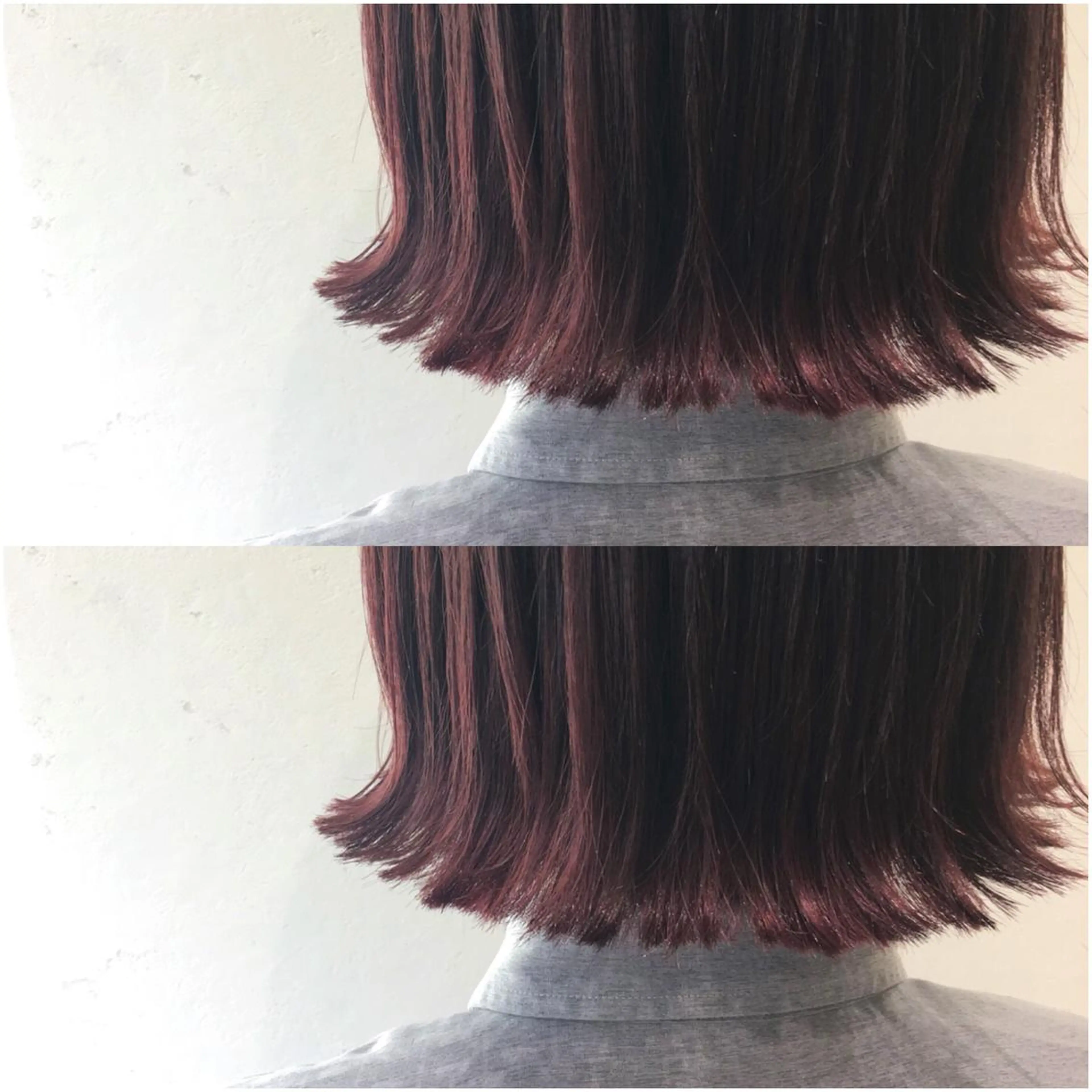 ショート カラー グラデーションカラー ピンクカラー ボブ circus by KENJE 町田店のヘアスタイル